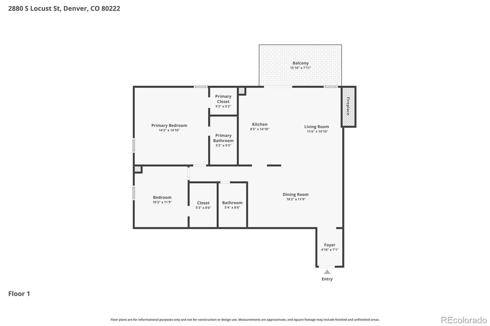 MLS Image #49 for 2880 s locust street,denver, Colorado