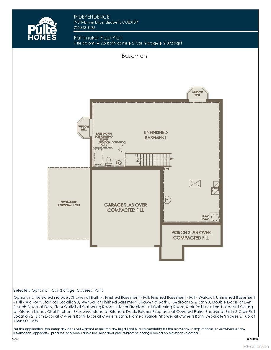 MLS Image #1 for 694  stillwell avenue,elizabeth, Colorado