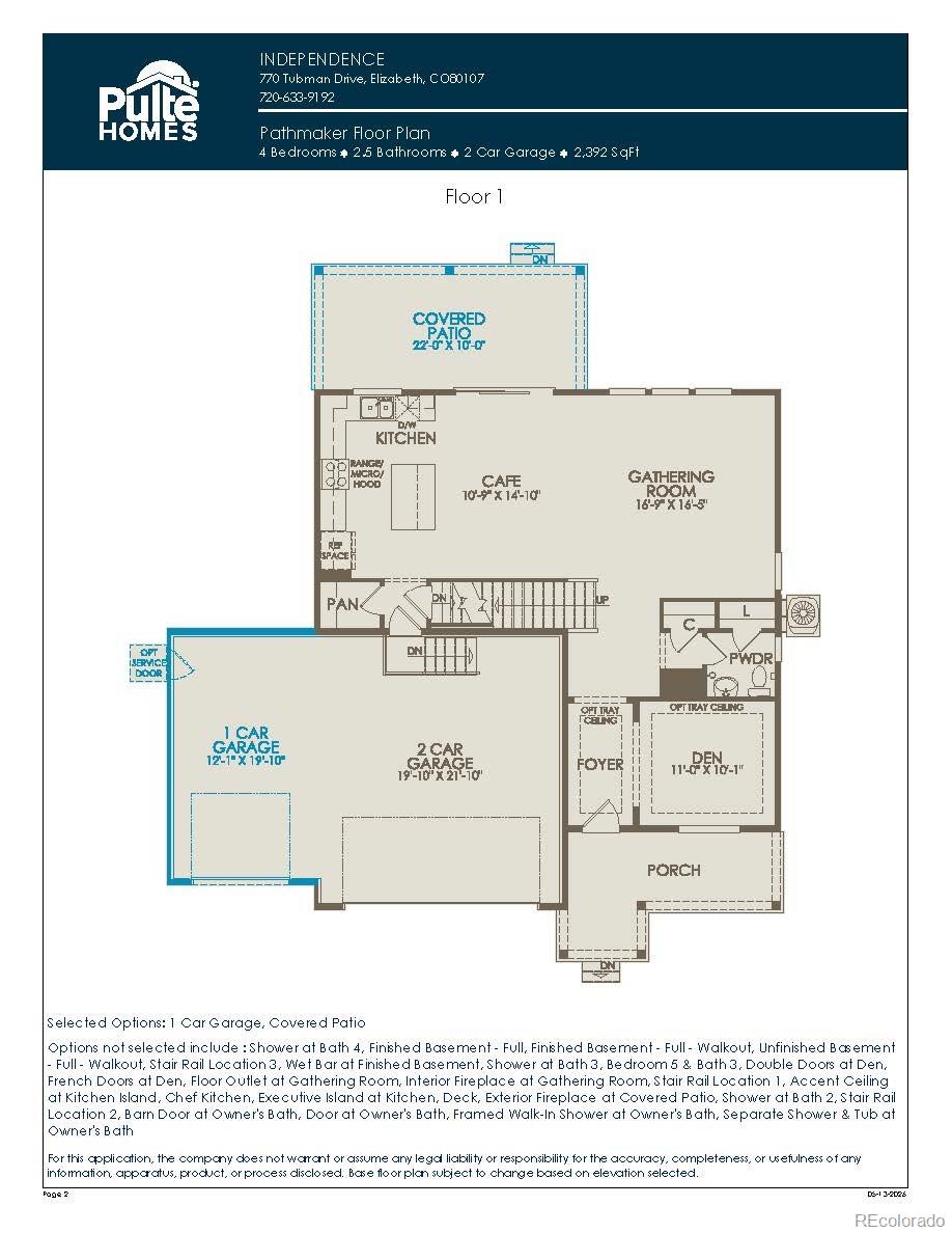 MLS Image #2 for 694  stillwell avenue,elizabeth, Colorado