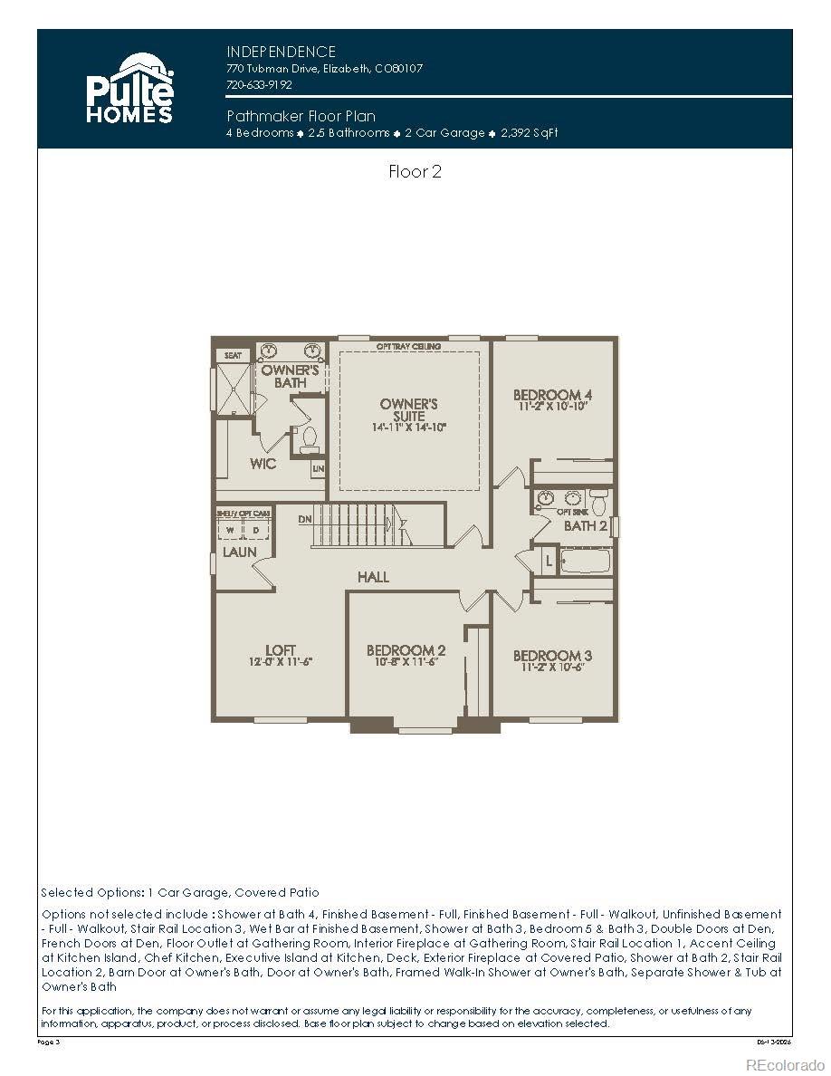 MLS Image #3 for 694  stillwell avenue,elizabeth, Colorado