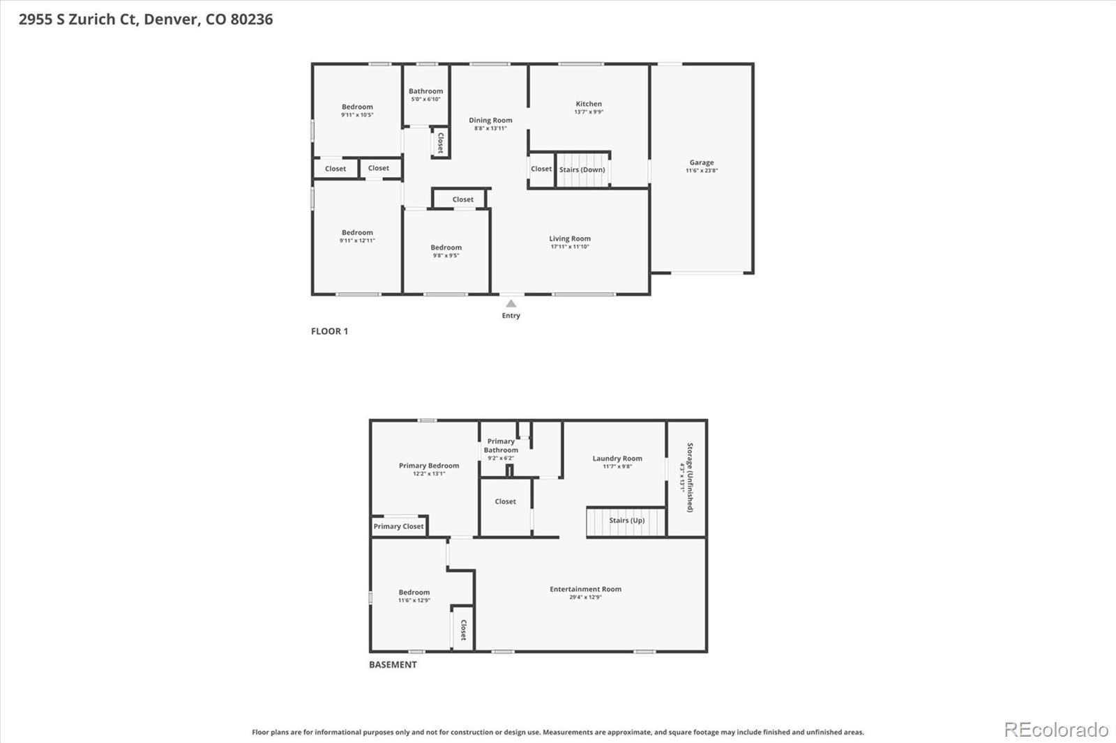 MLS Image #48 for 2955 s zurich court,denver, Colorado