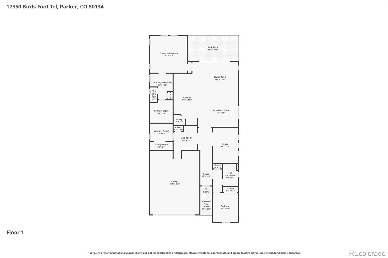 MLS Image #28 for 17350  birds foot trail,parker, Colorado