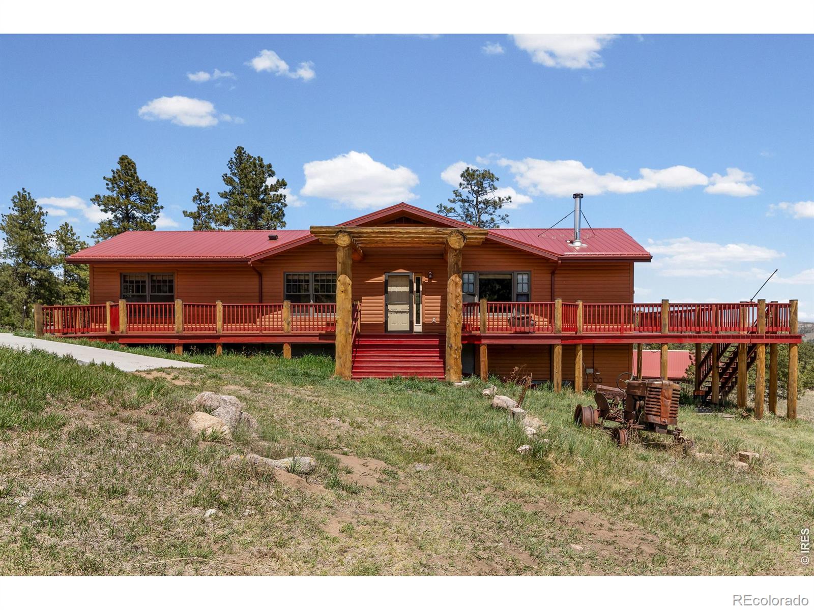 MLS Image #2 for 2515  davis ranch road,bellvue, Colorado