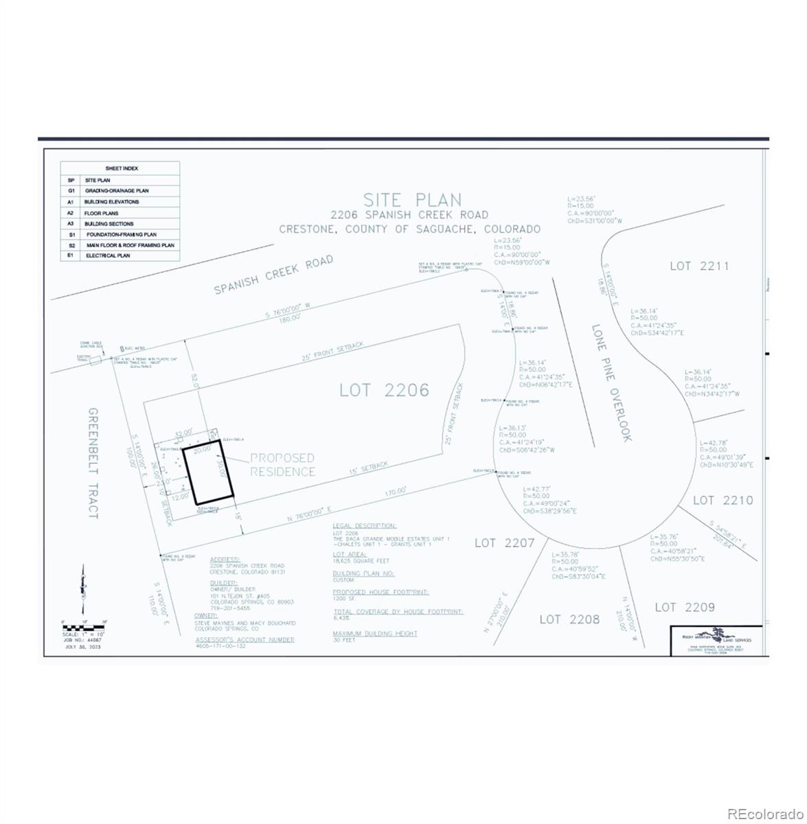 MLS Image #22 for 2206  spanish creek road,crestone, Colorado