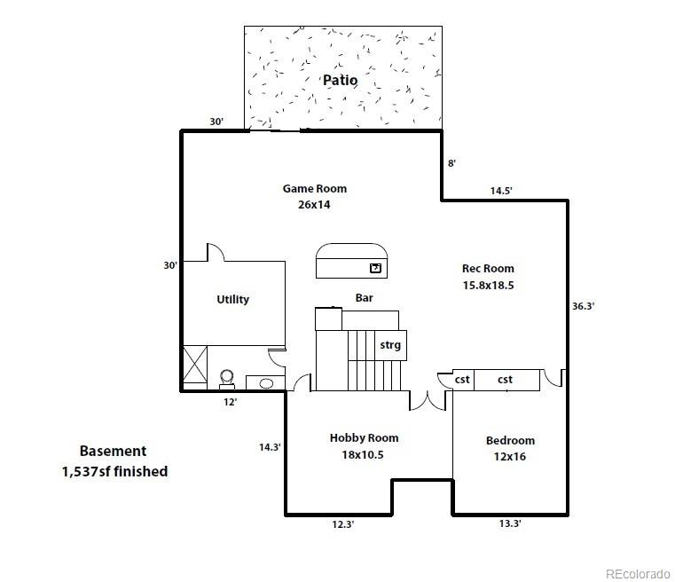 MLS Image #49 for 8369  winter berry drive,castle pines, Colorado