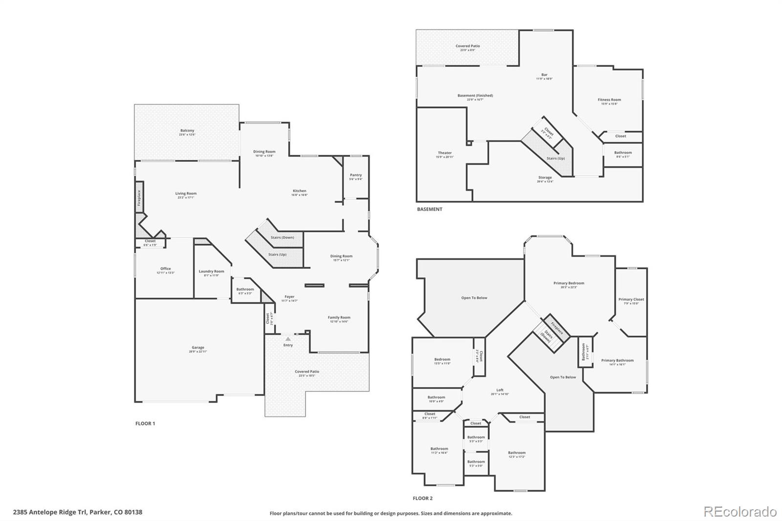 MLS Image #48 for 2385  antelope ridge trail,parker, Colorado