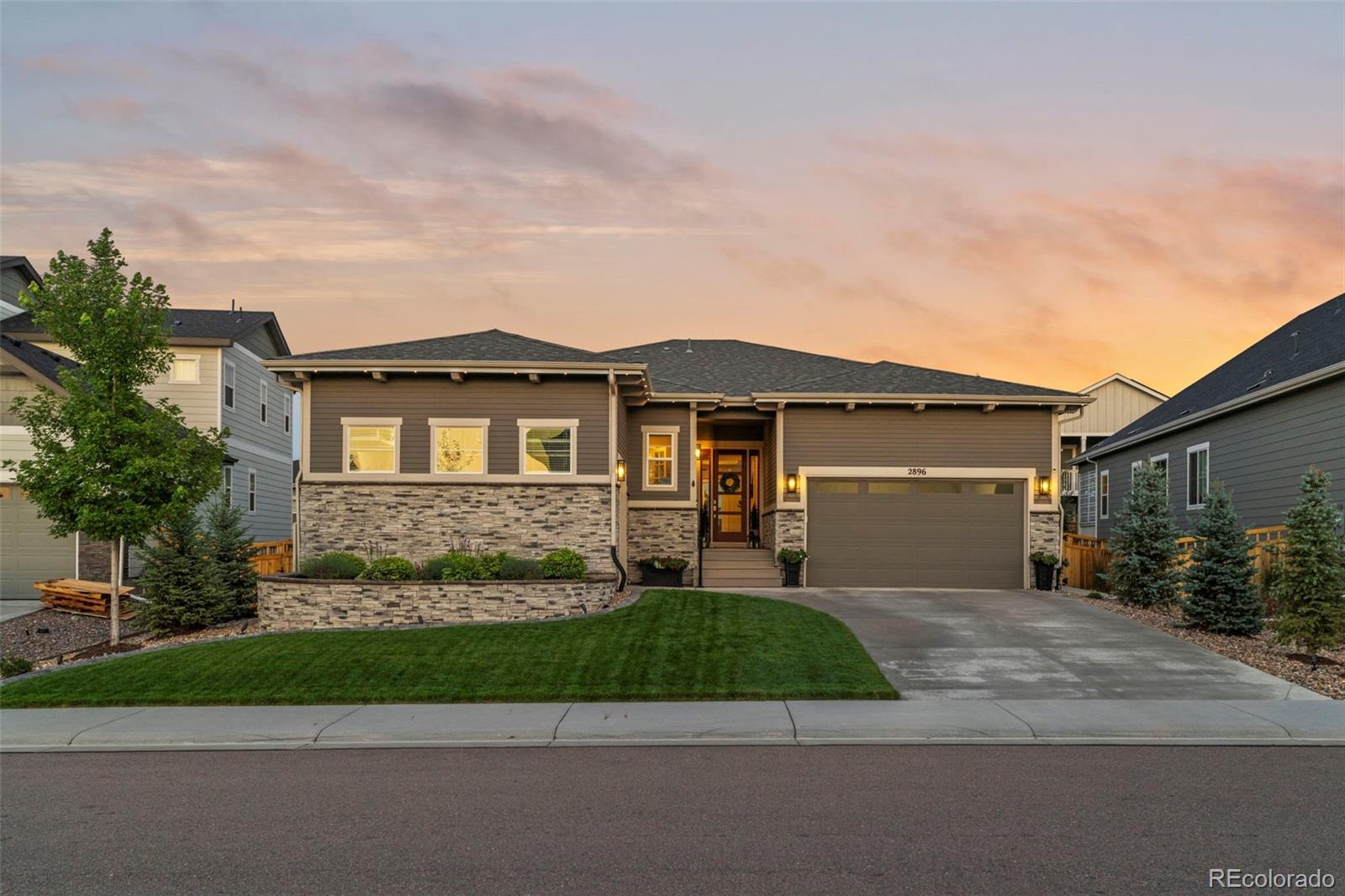 MLS Image #1 for 2896  keepsake way,castle rock, Colorado