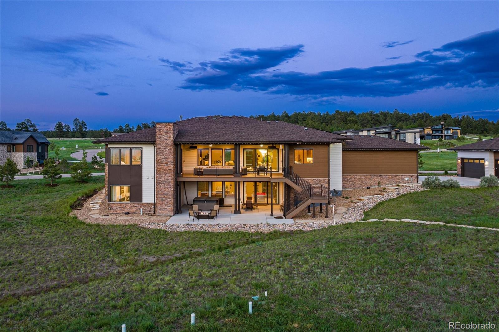 MLS Image #1 for 11455  evening hunt road,franktown, Colorado