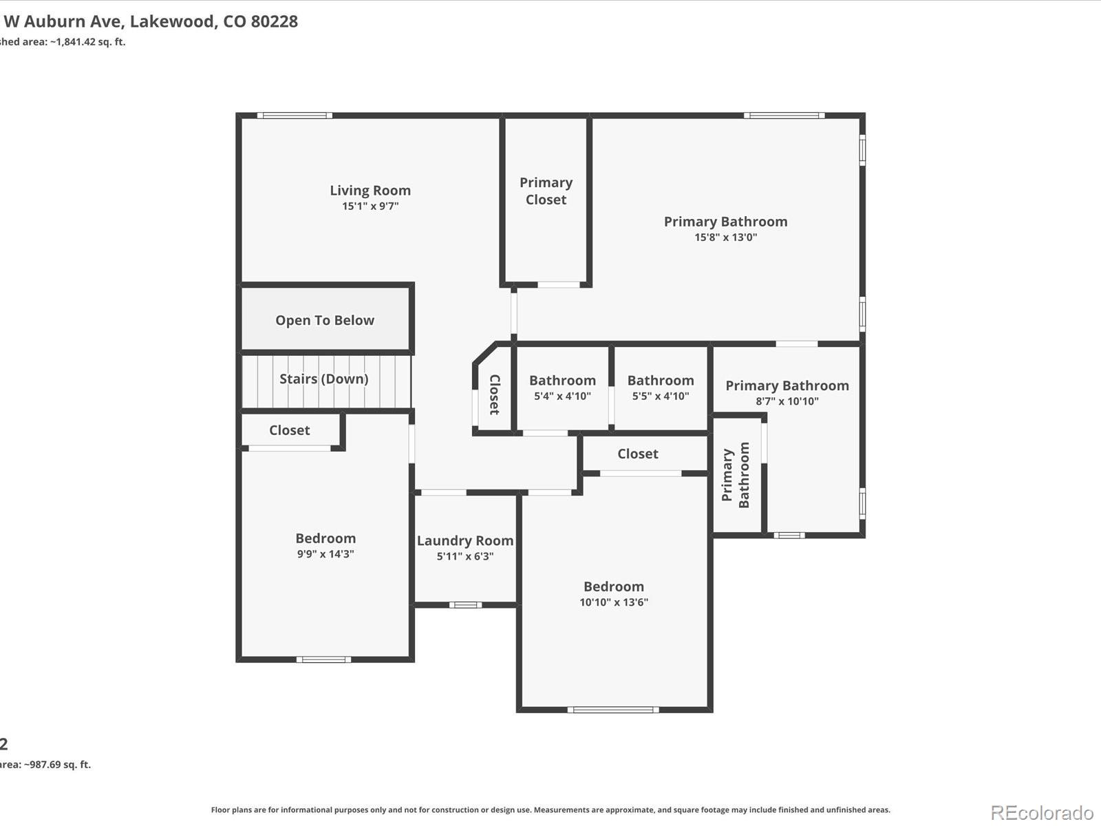 MLS Image #44 for 15504 w auburn avenue,lakewood, Colorado