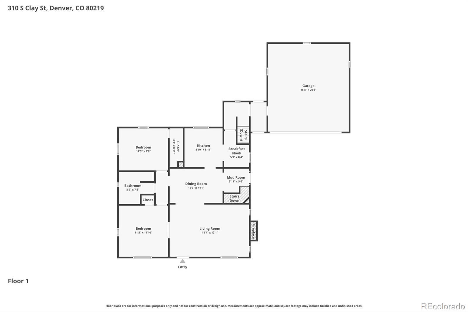 MLS Image #48 for 310 s clay street,denver, Colorado