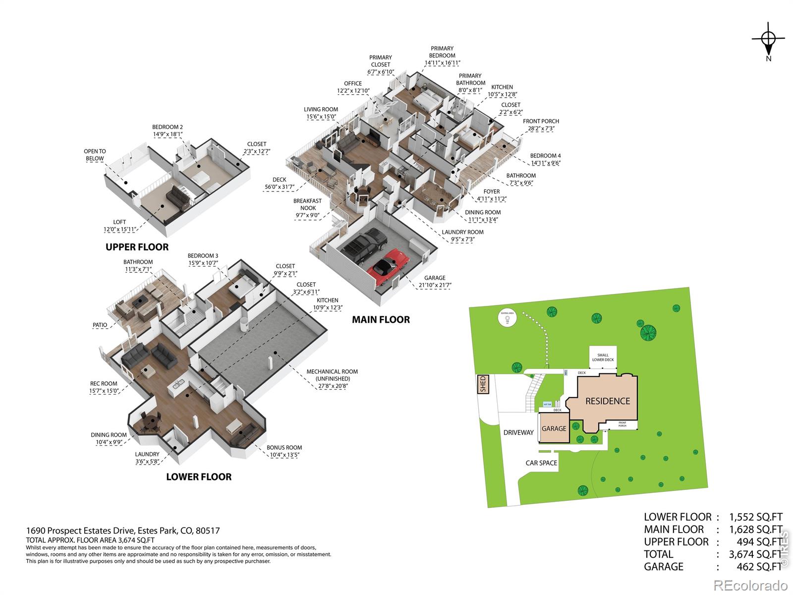 MLS Image #48 for 1690  prospect estates drive,estes park, Colorado