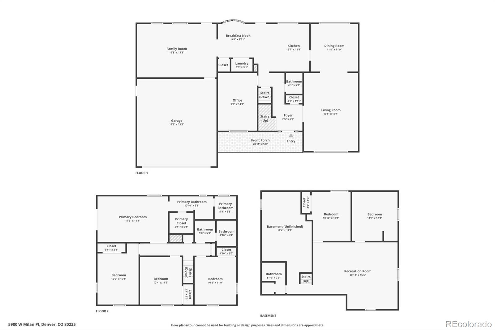 MLS Image #31 for 5980 w milan place,denver, Colorado