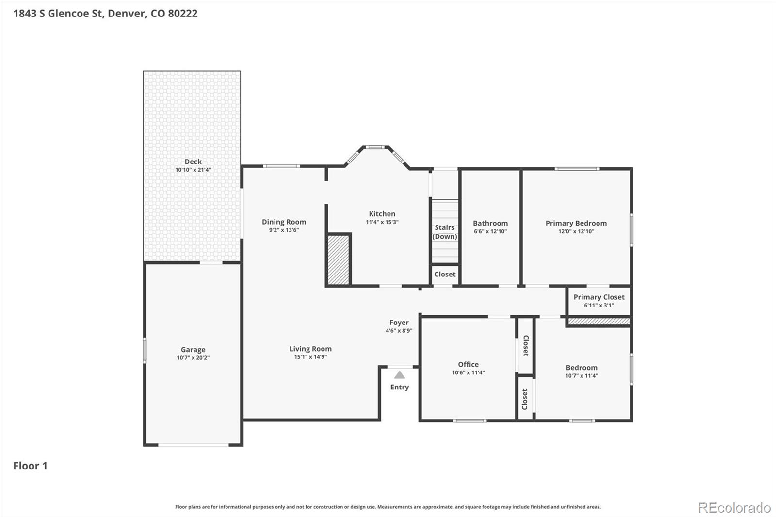 MLS Image #37 for 1843 s glencoe street,denver, Colorado