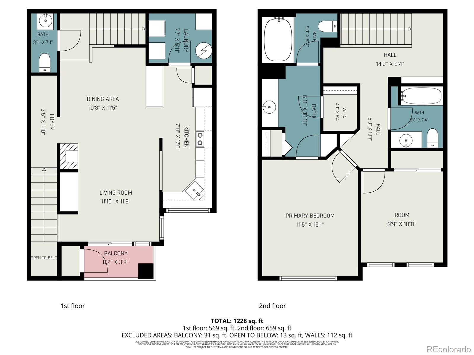 MLS Image #29 for 9448 e florida avenue 2075,denver, Colorado