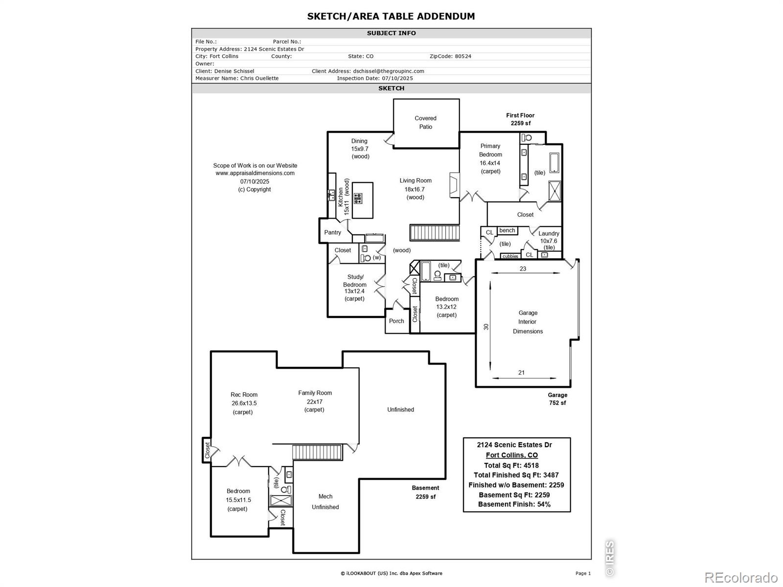 MLS Image #39 for 2124  scenic estates drive,fort collins, Colorado