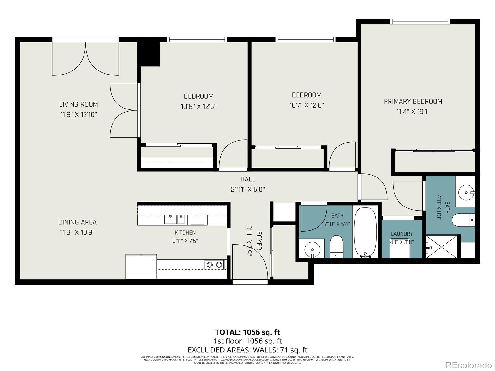 MLS Image #25 for 2375 s linden court,denver, Colorado