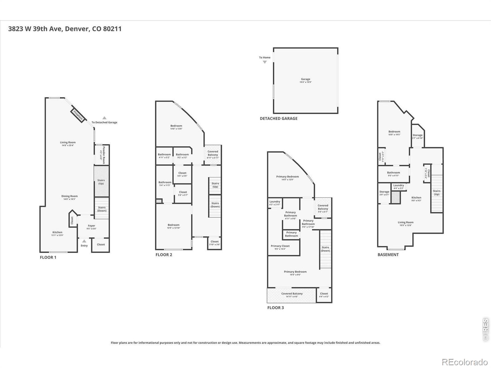 MLS Image #1 for 3823 w 39th avenue,denver, Colorado