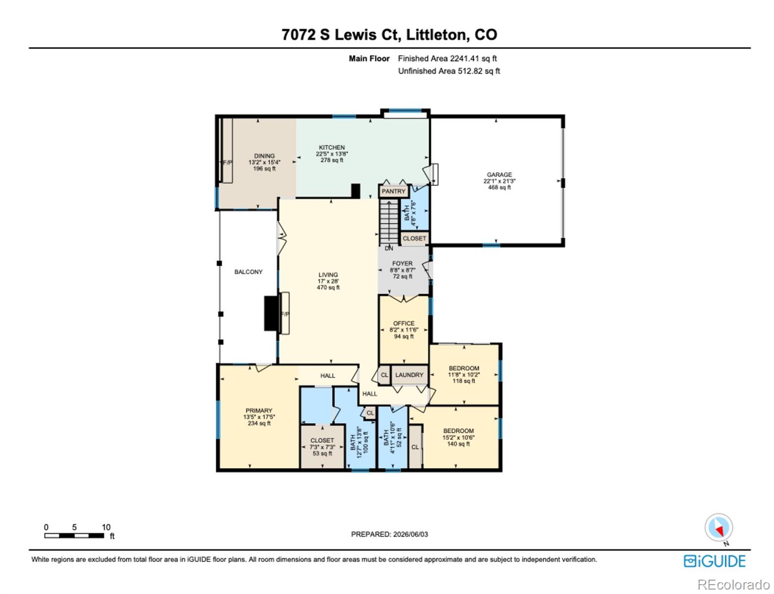 MLS Image #46 for 7072 s lewis court,littleton, Colorado