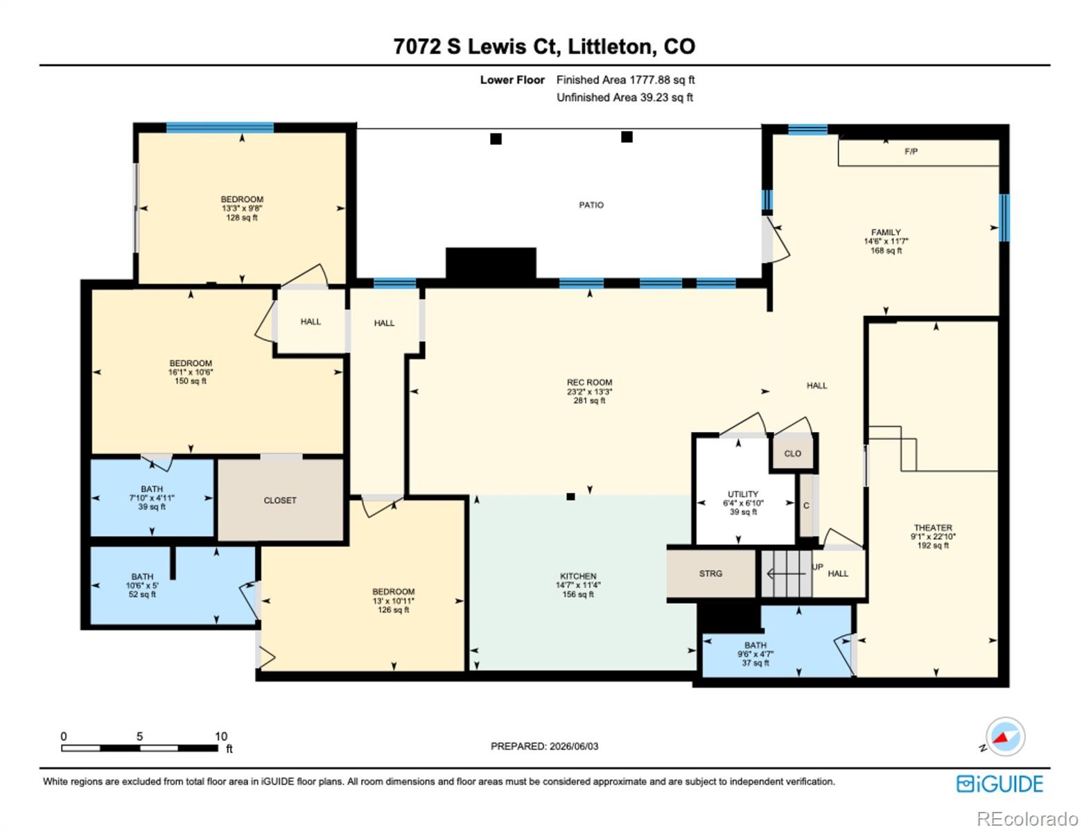 MLS Image #47 for 7072 s lewis court,littleton, Colorado