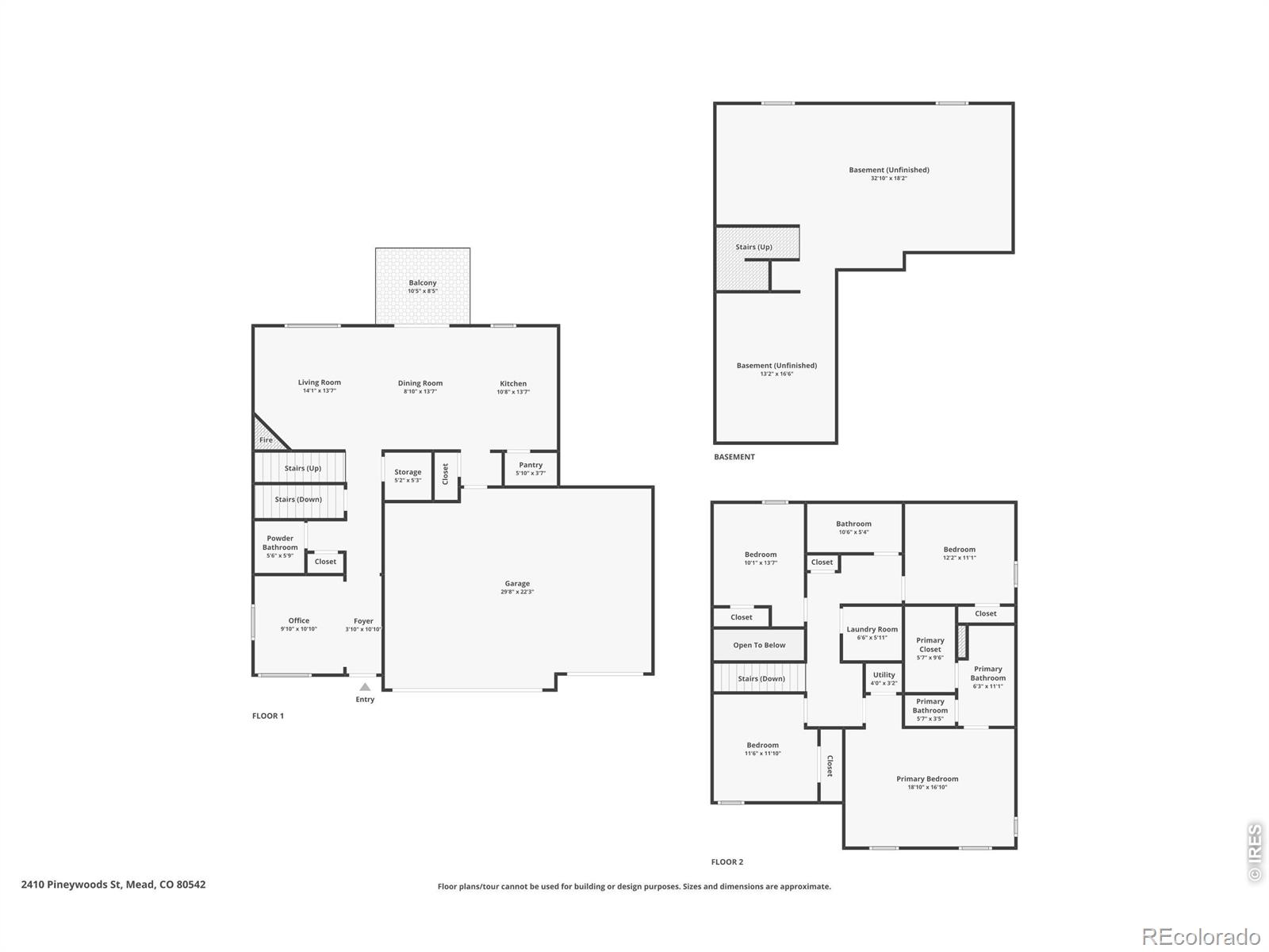 MLS Image #46 for 2410  pineywoods street,mead, Colorado