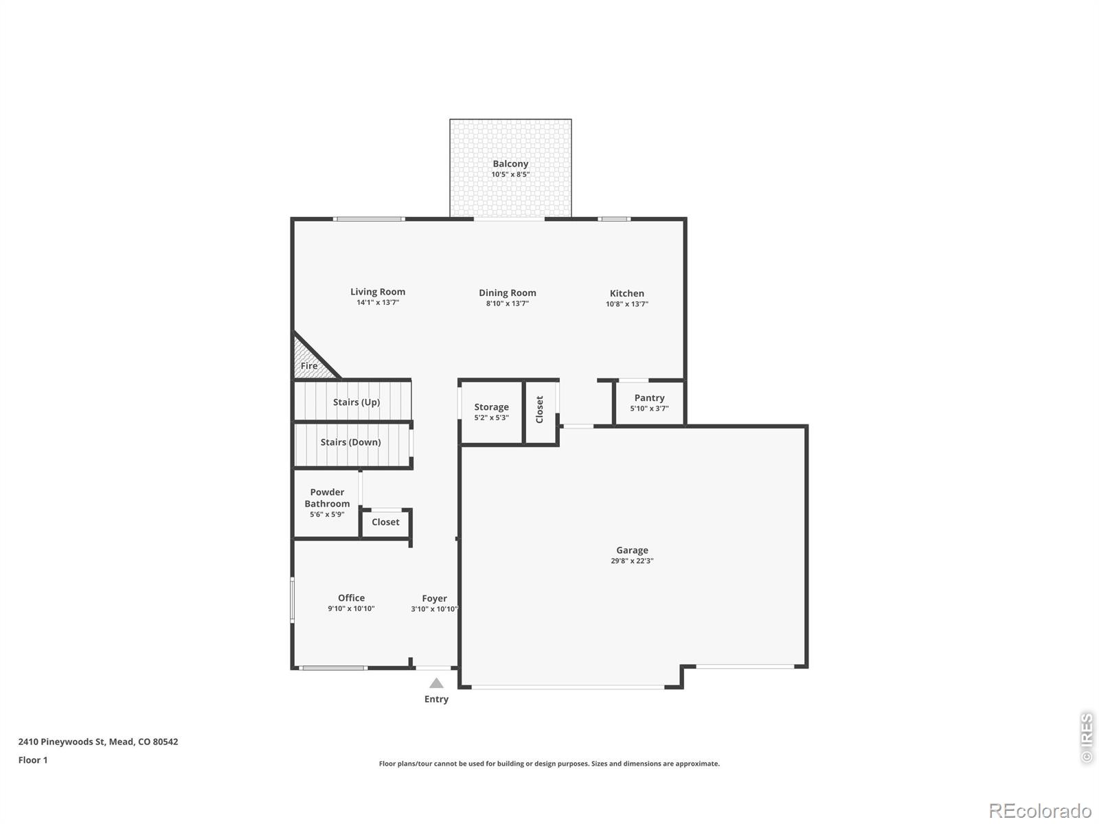 MLS Image #47 for 2410  pineywoods street,mead, Colorado