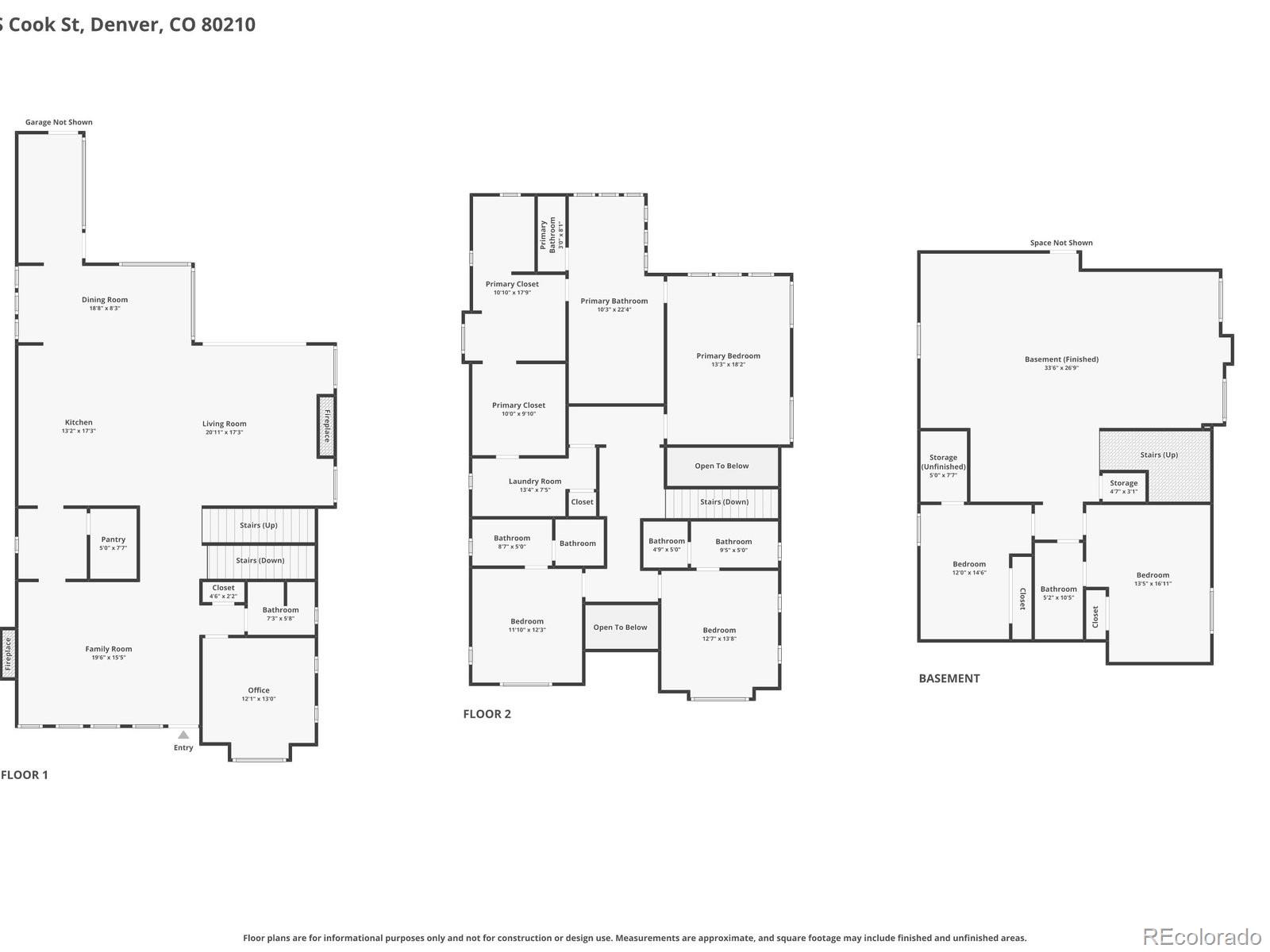 MLS Image #39 for 2380 s cook street,denver, Colorado