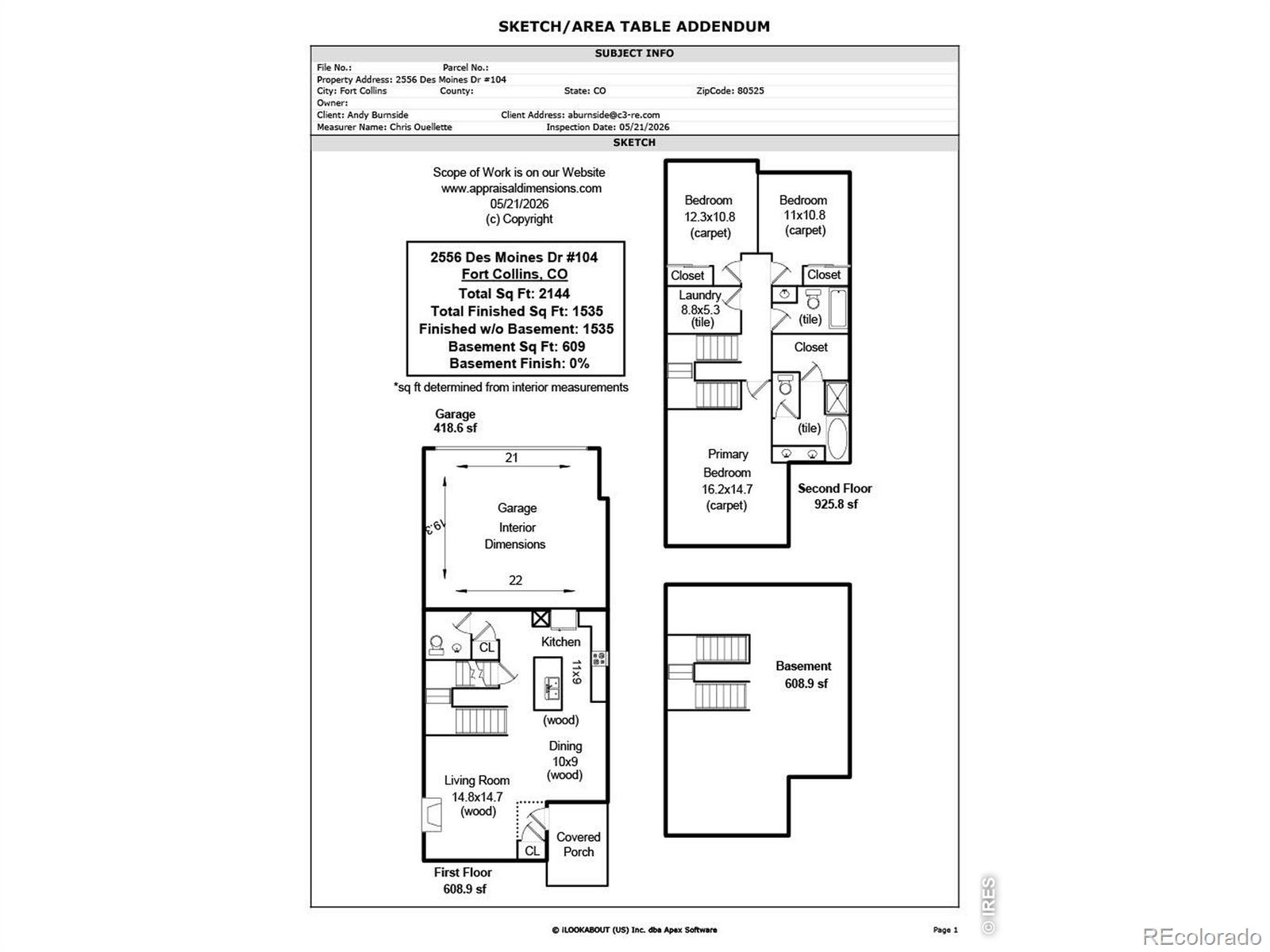 MLS Image #29 for 2556  des moines drive,fort collins, Colorado