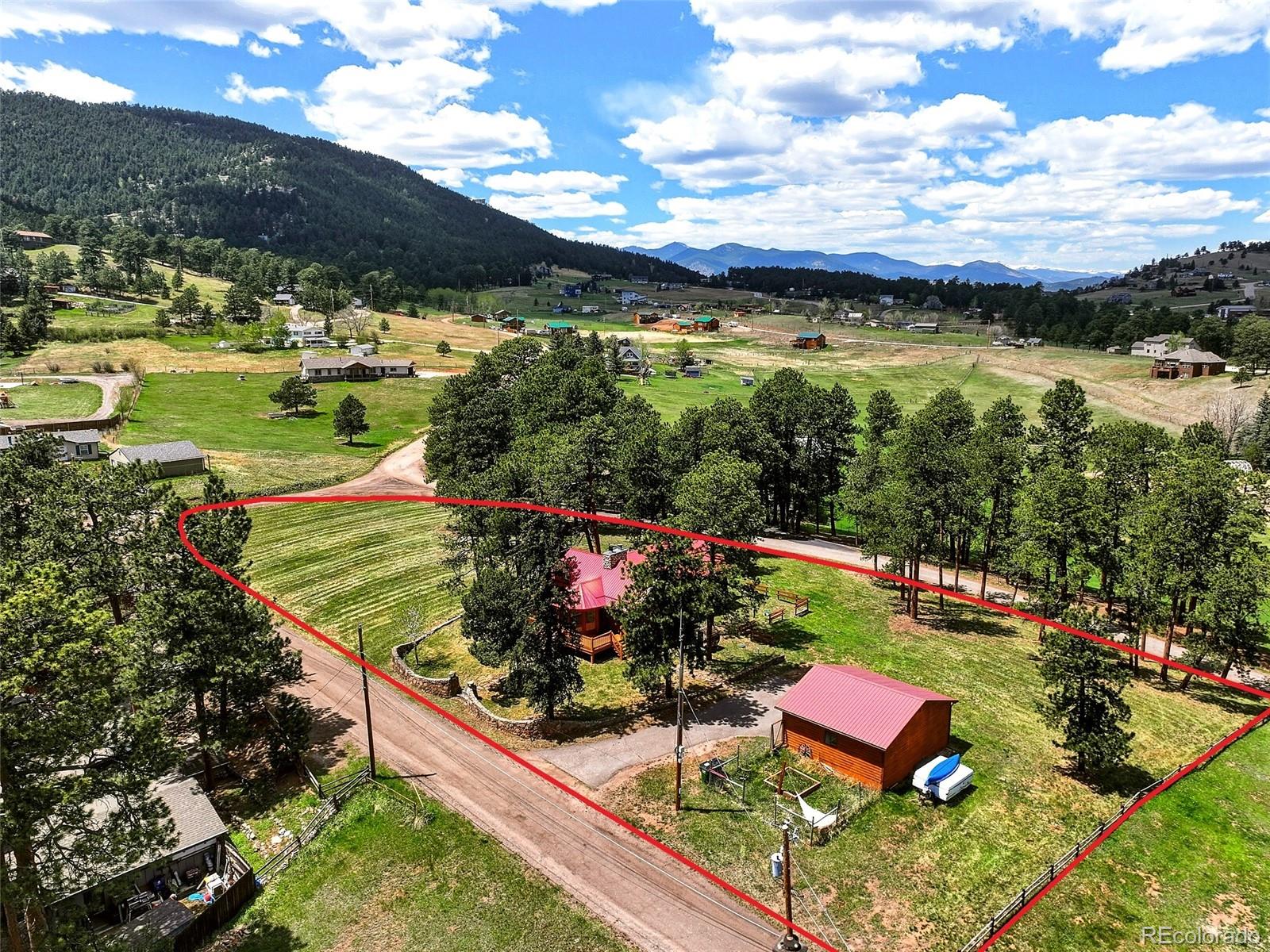MLS Image #1 for 23231  maricopa road,indian hills, Colorado