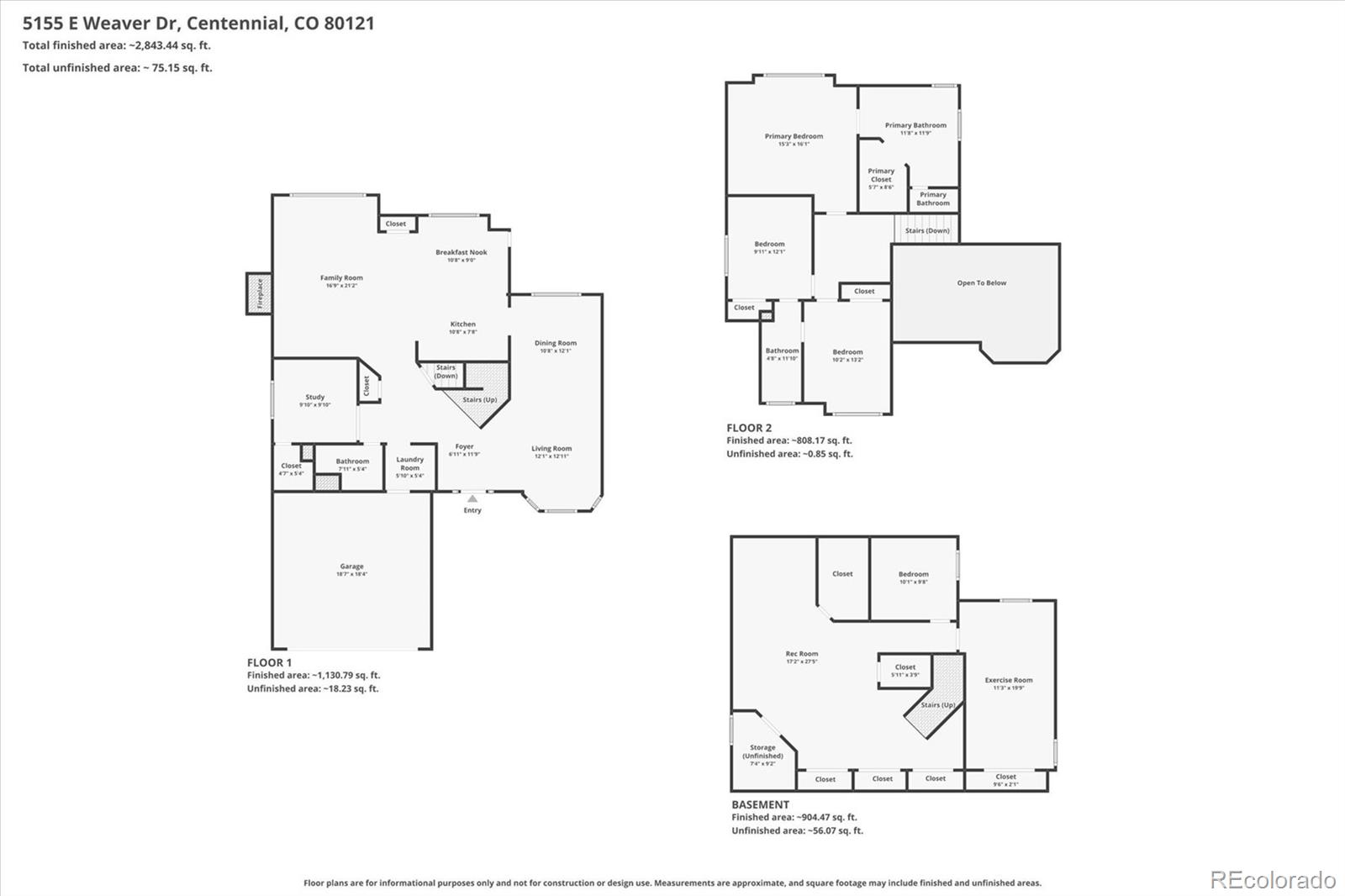 MLS Image #44 for 5155 e weaver drive,centennial, Colorado