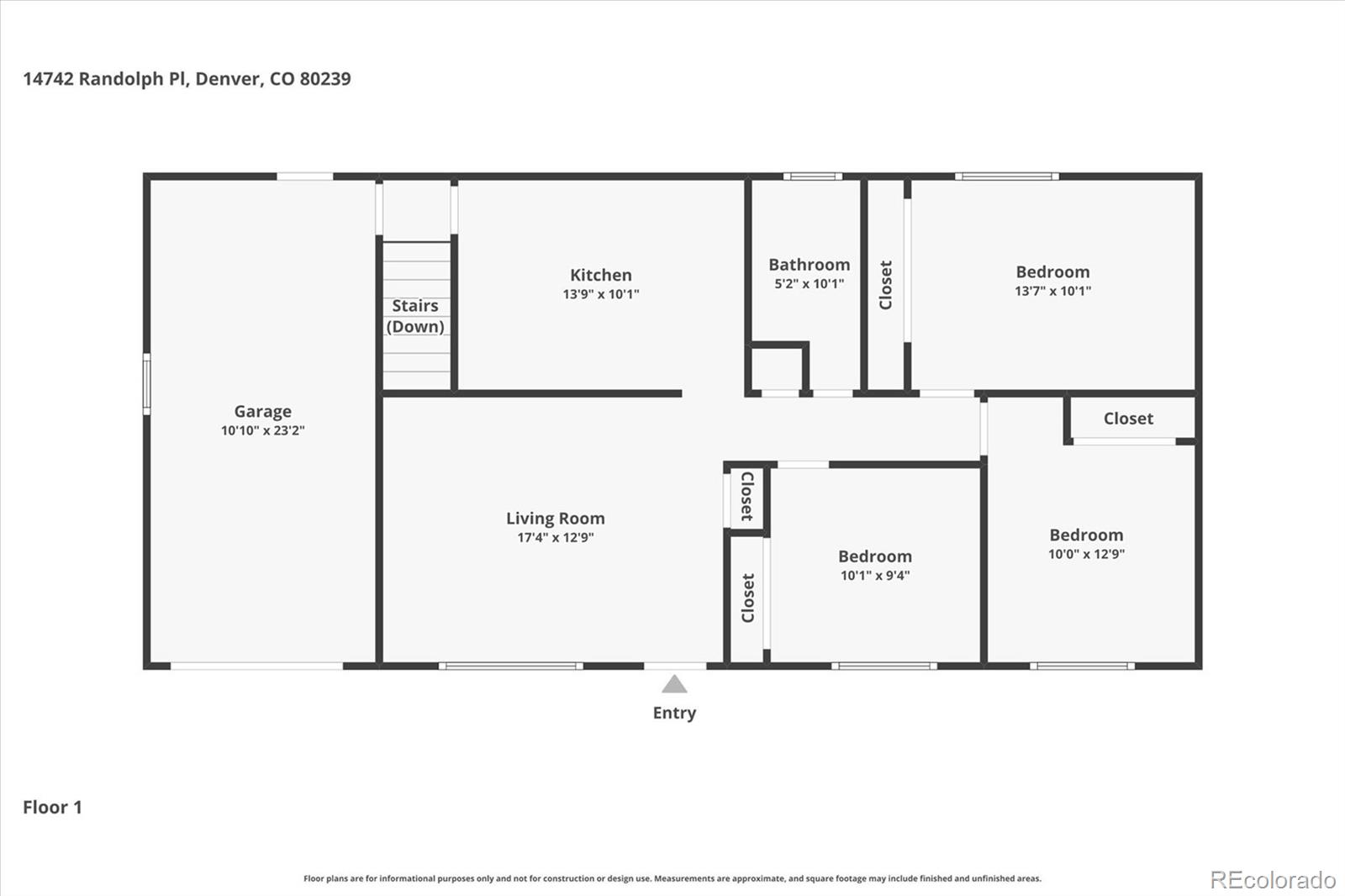 MLS Image #26 for 14742  randolph place,denver, Colorado