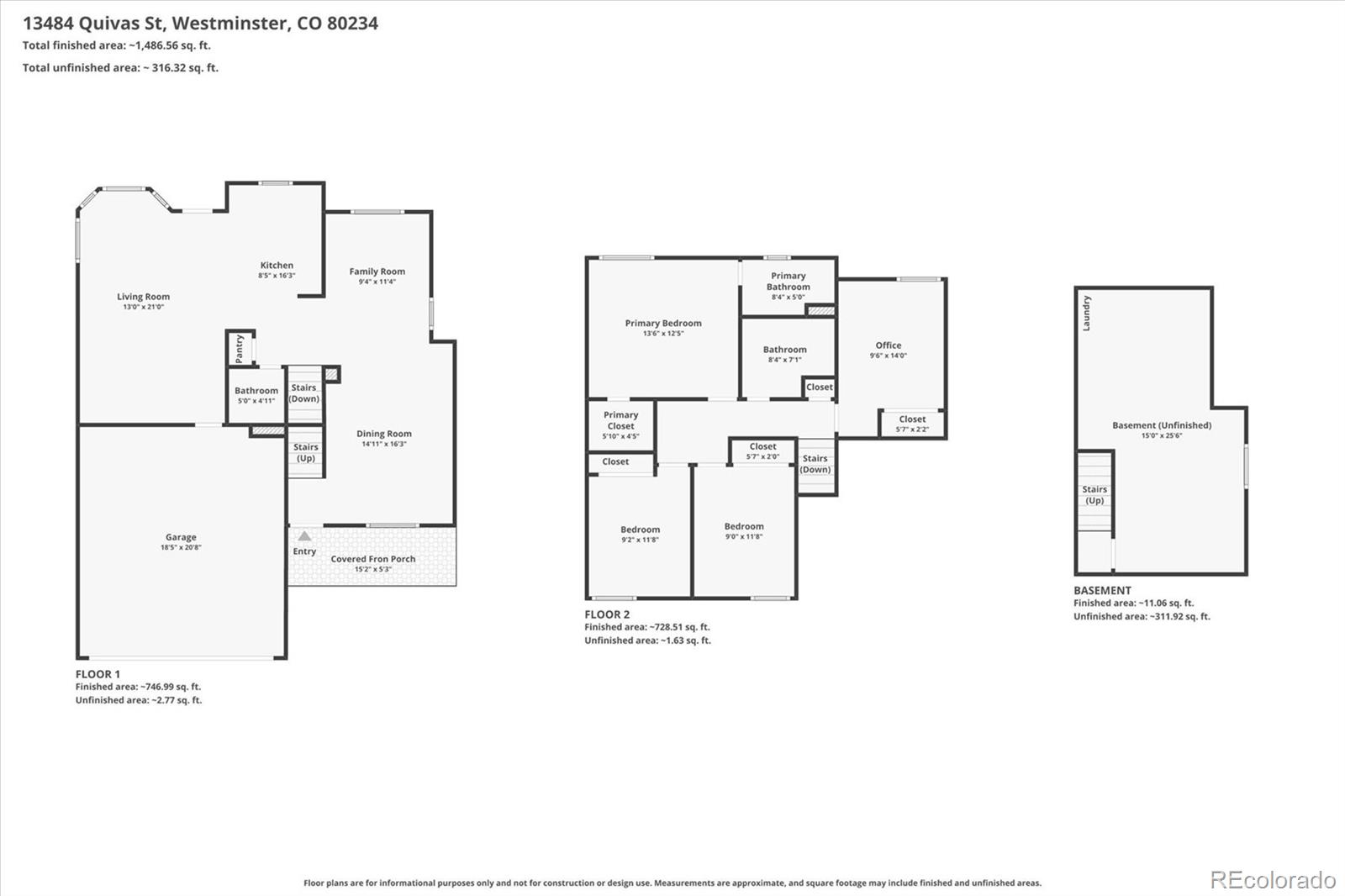 MLS Image #27 for 13484  quivas street,denver, Colorado