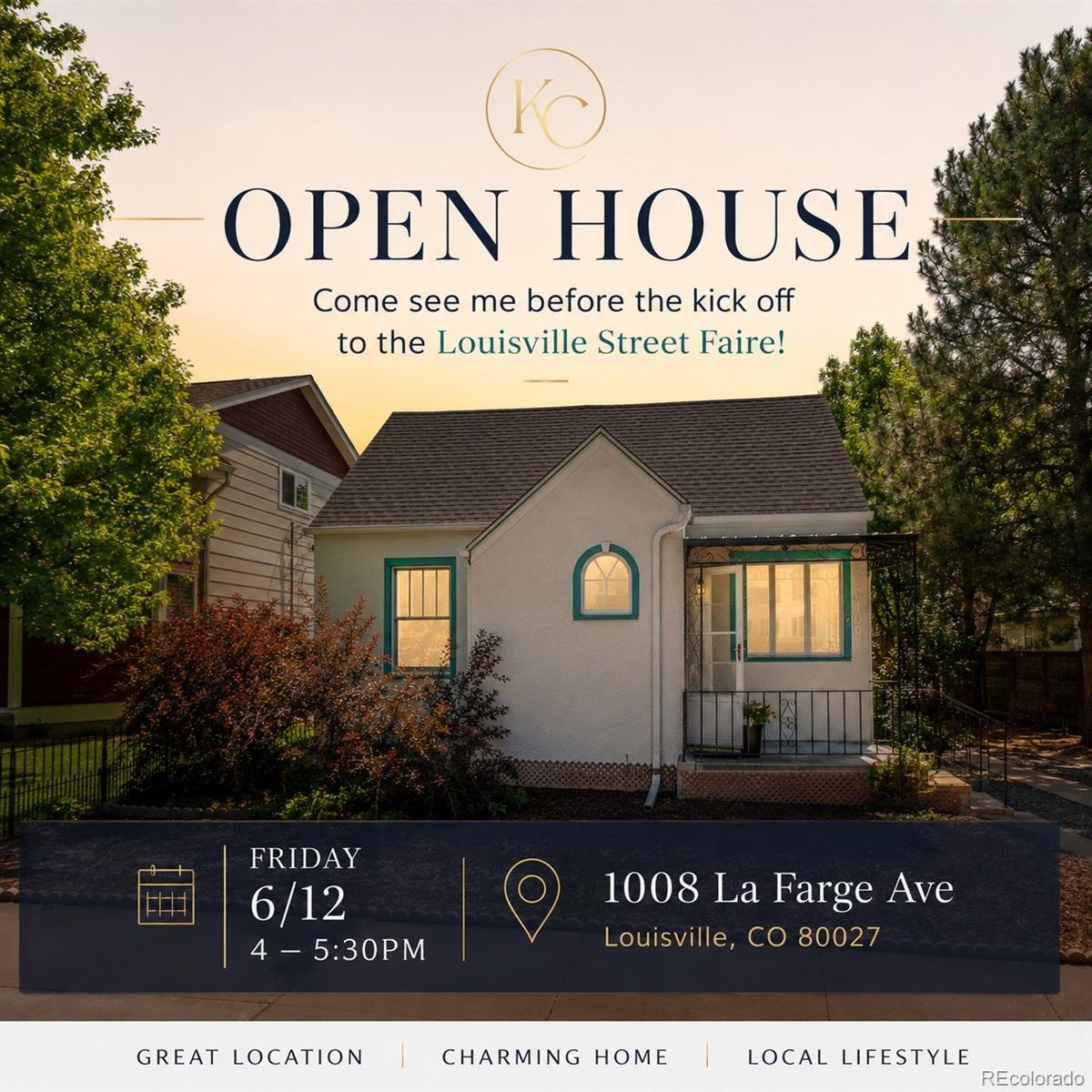 MLS Image #0 for 1008  la farge avenue,louisville, Colorado