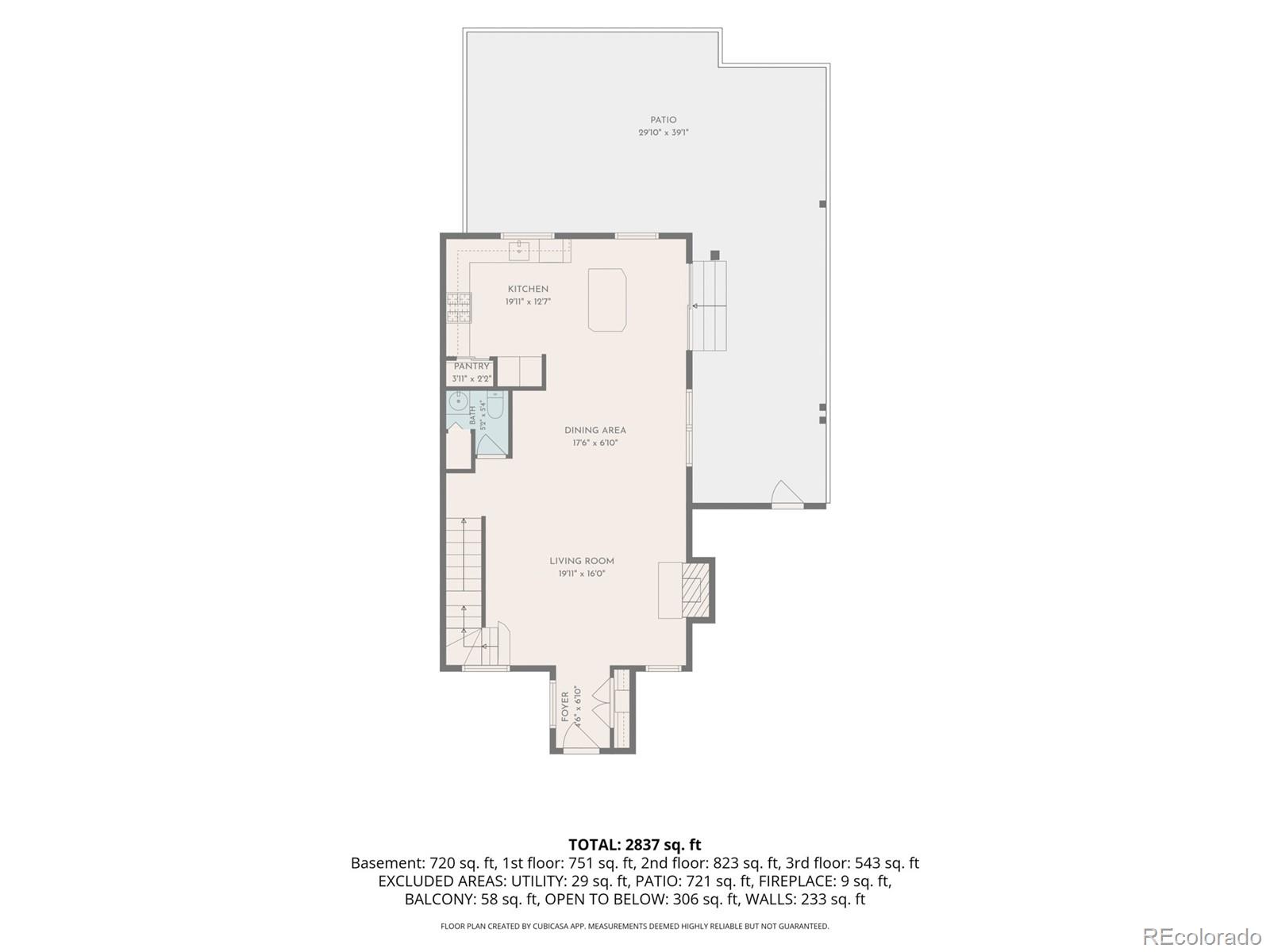 MLS Image #41 for 88 w irvington place,denver, Colorado