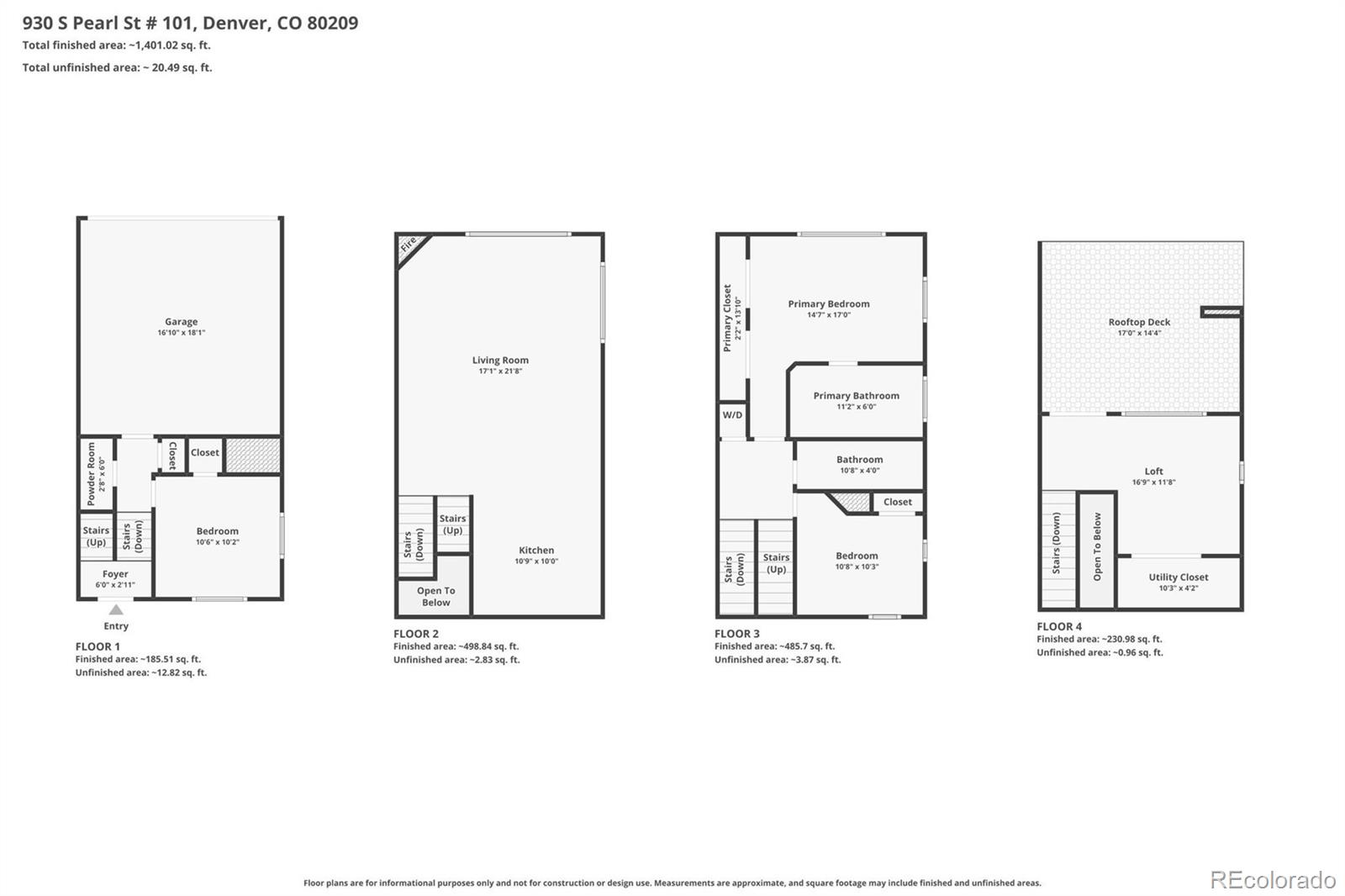 MLS Image #32 for 930 s pearl street 101,denver, Colorado