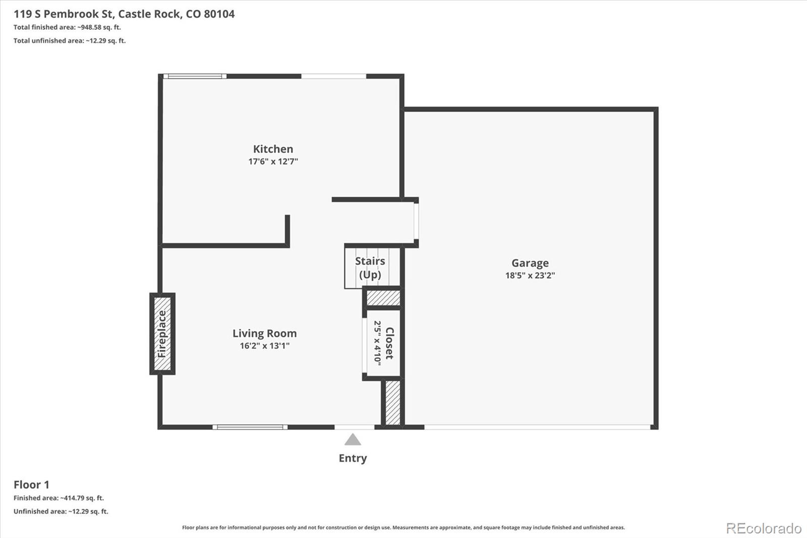 MLS Image #22 for 119 s pembrook street,castle rock, Colorado