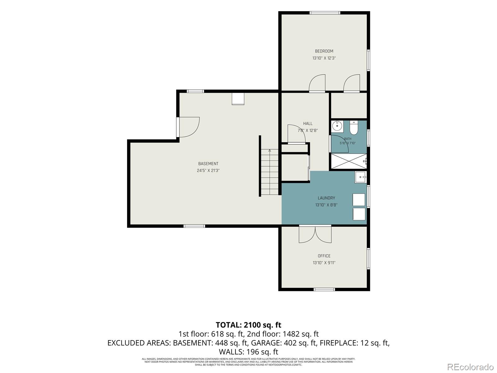 MLS Image #39 for 5402 e warren avenue,denver, Colorado