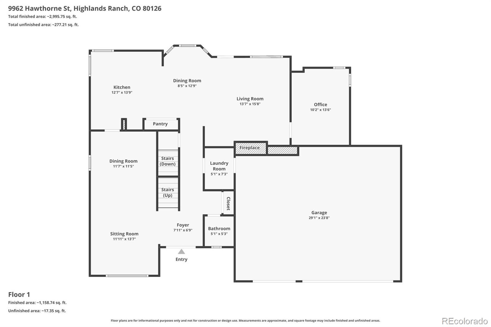 MLS Image #46 for 9962  hawthorne street,highlands ranch, Colorado