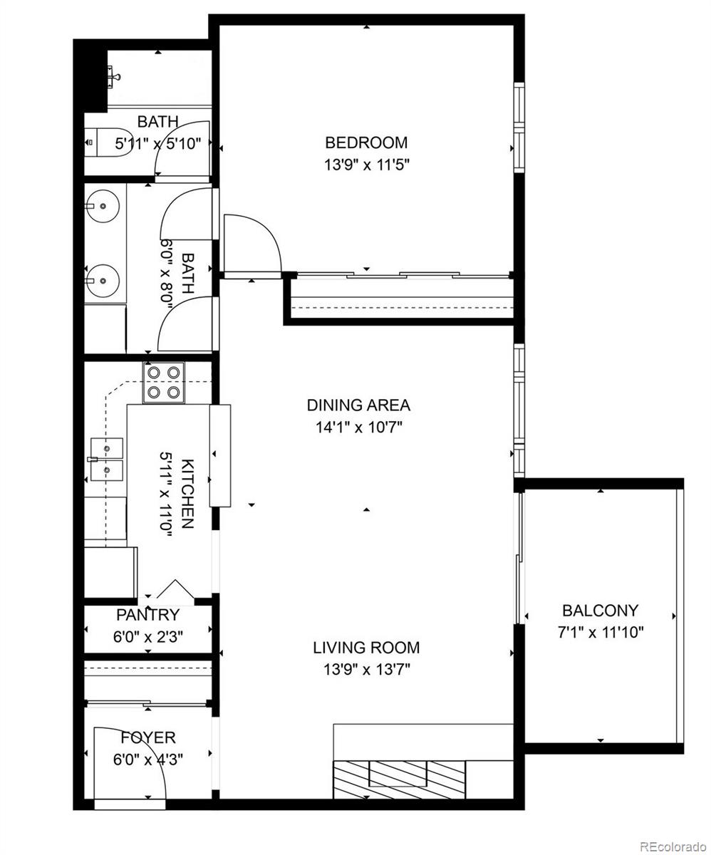 MLS Image #16 for 2525 s dayton way 1511,denver, Colorado