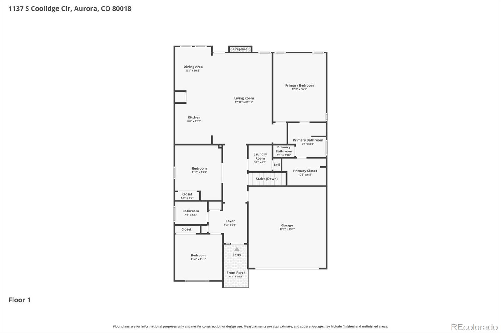 MLS Image #25 for 1137 s coolidge circle,aurora, Colorado