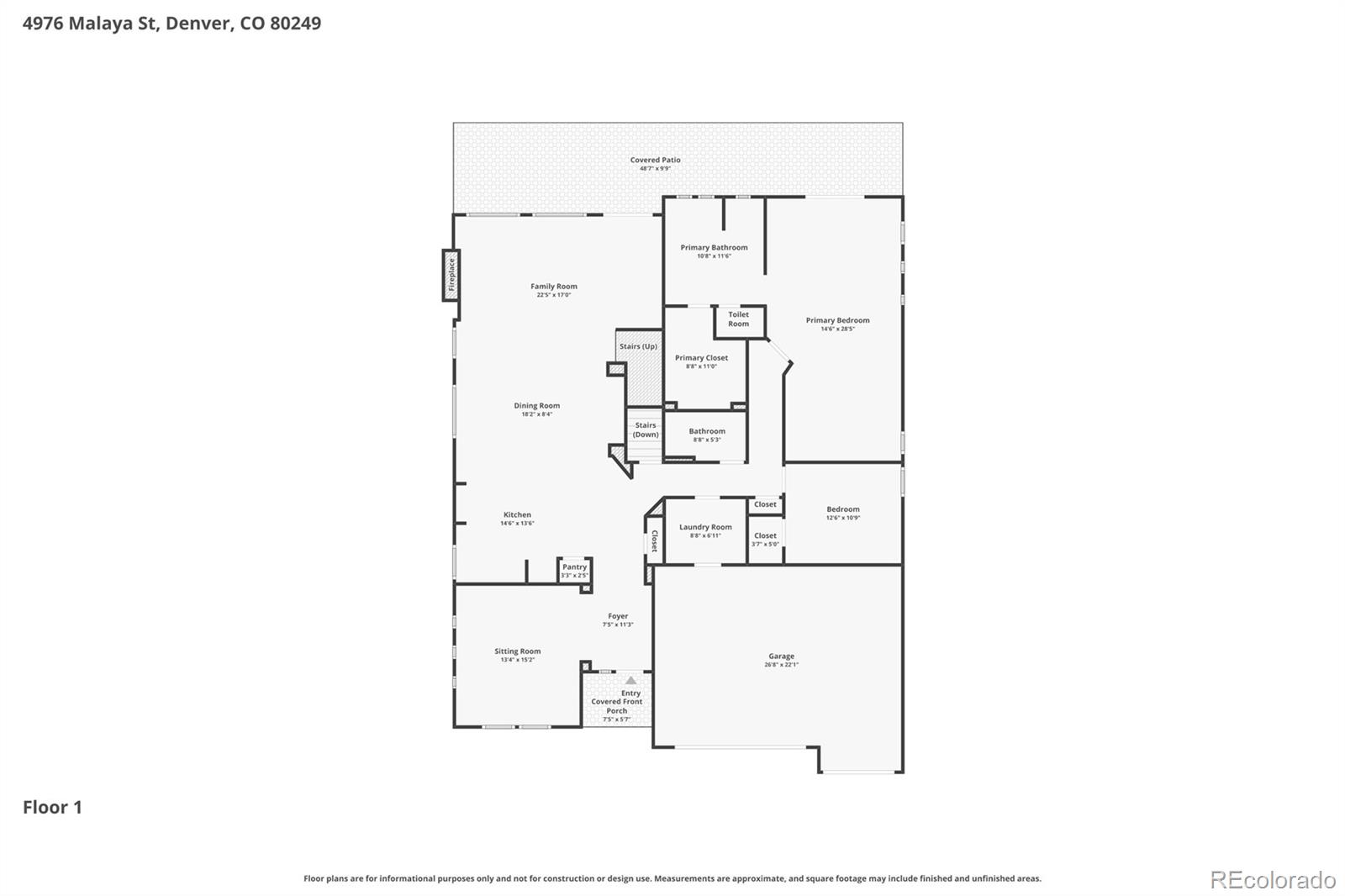 MLS Image #47 for 4976  malaya street,denver, Colorado