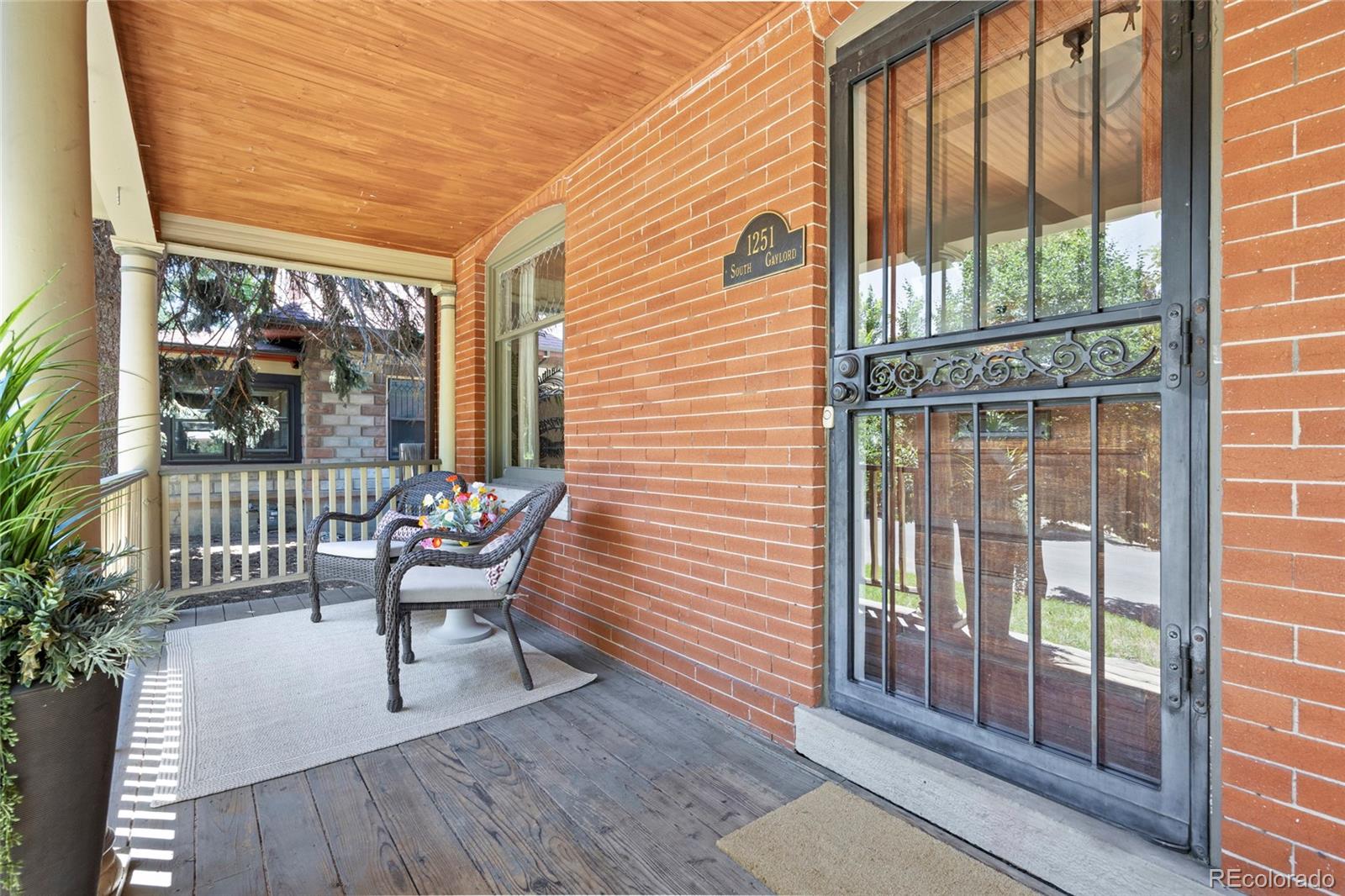 MLS Image #3 for 1251 s gaylord street,denver, Colorado
