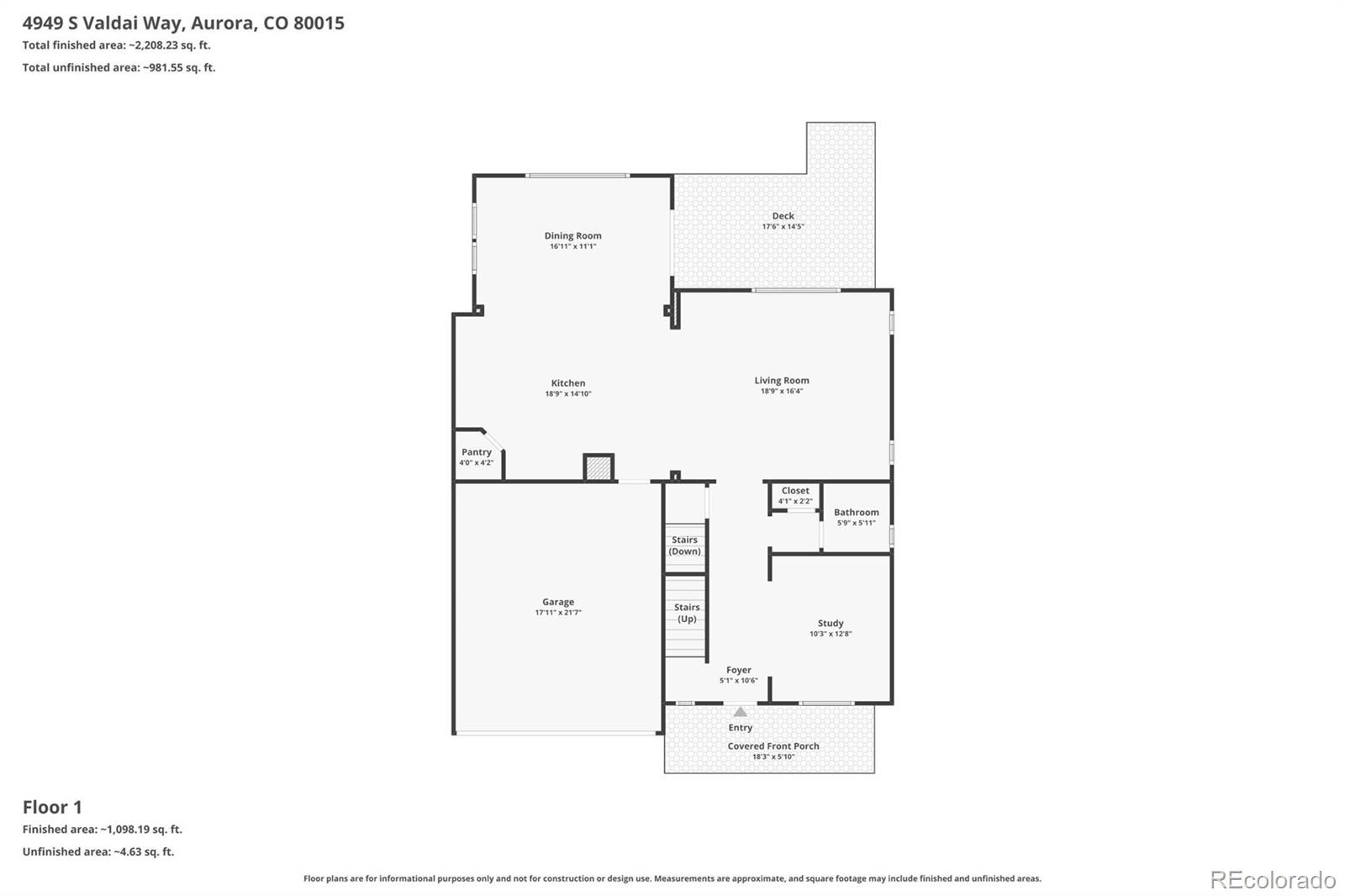 MLS Image #28 for 4949 s valdai way,aurora, Colorado
