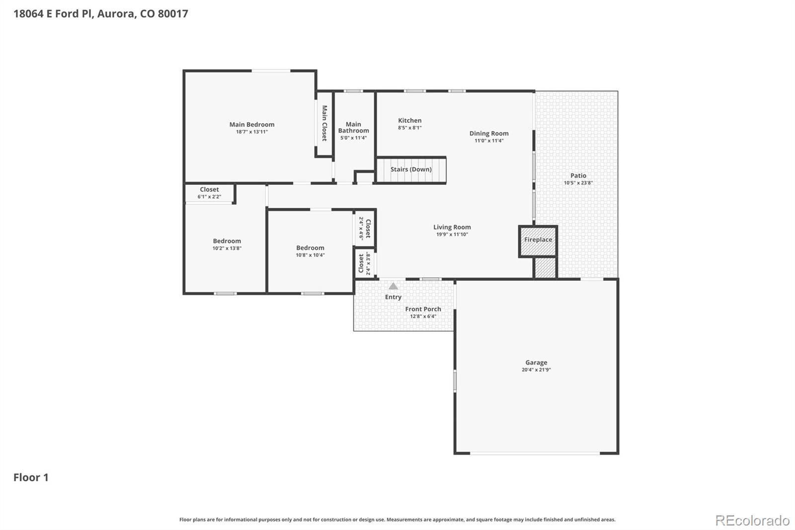 MLS Image #26 for 18064 e ford place,aurora, Colorado