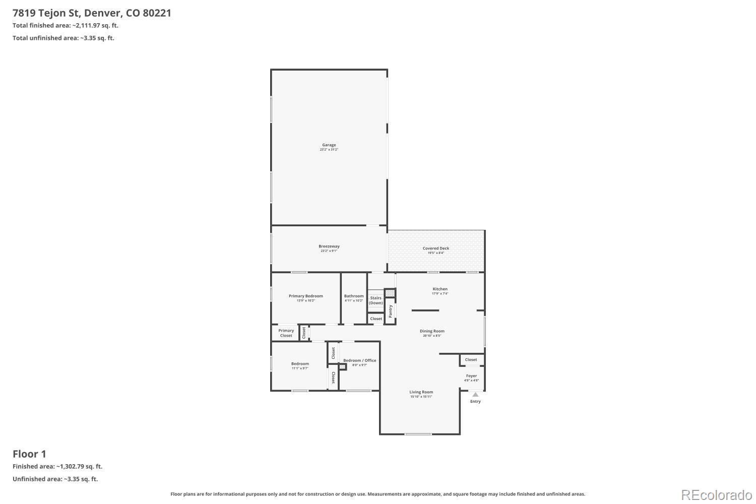 MLS Image #28 for 7819  tejon street,denver, Colorado