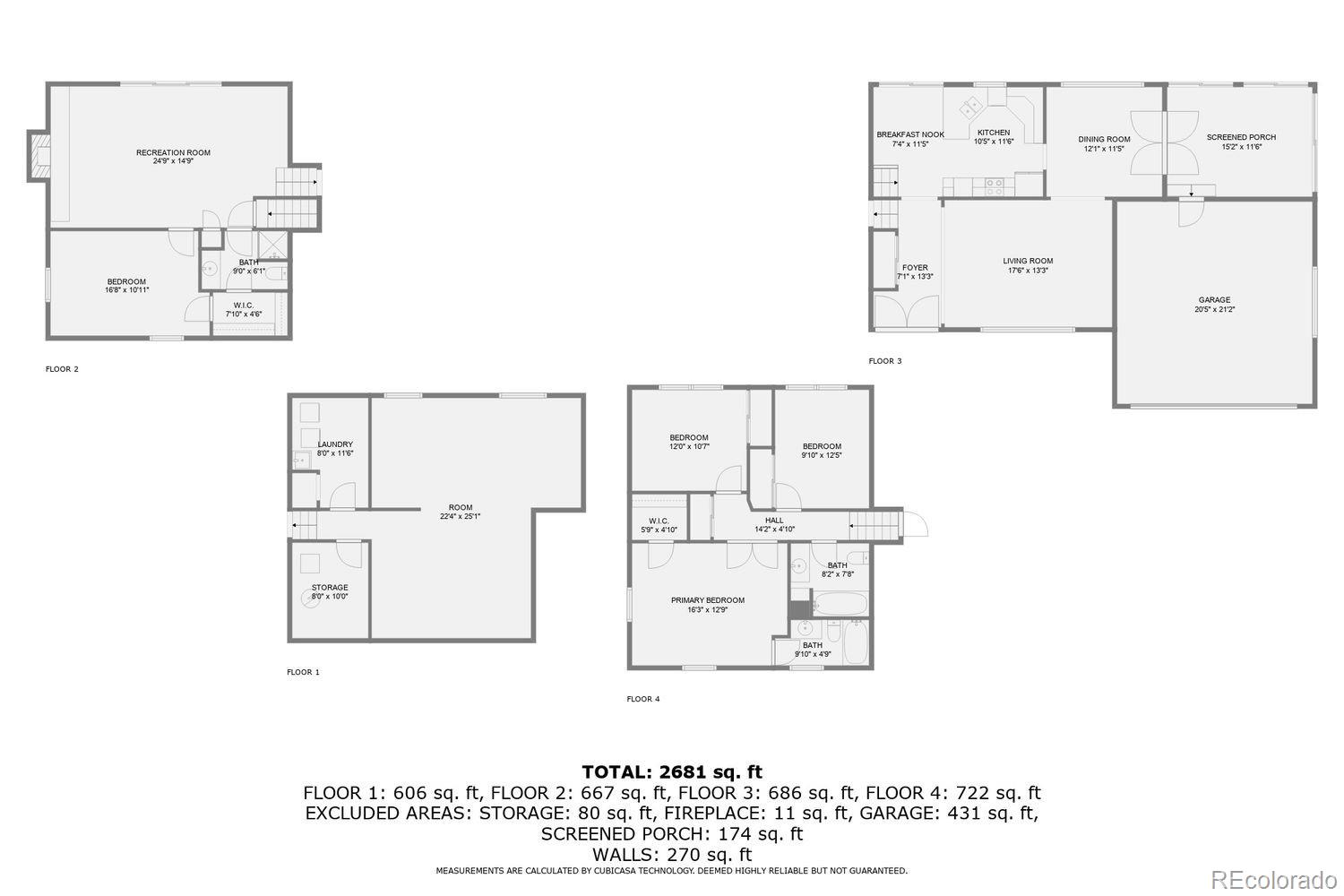 MLS Image #28 for 3724 s poplar street,denver, Colorado