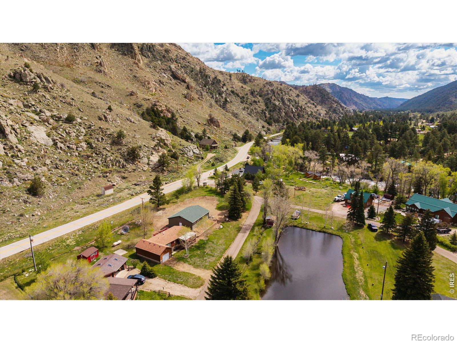 MLS Image #1 for 50  meadow lane,bellvue, Colorado