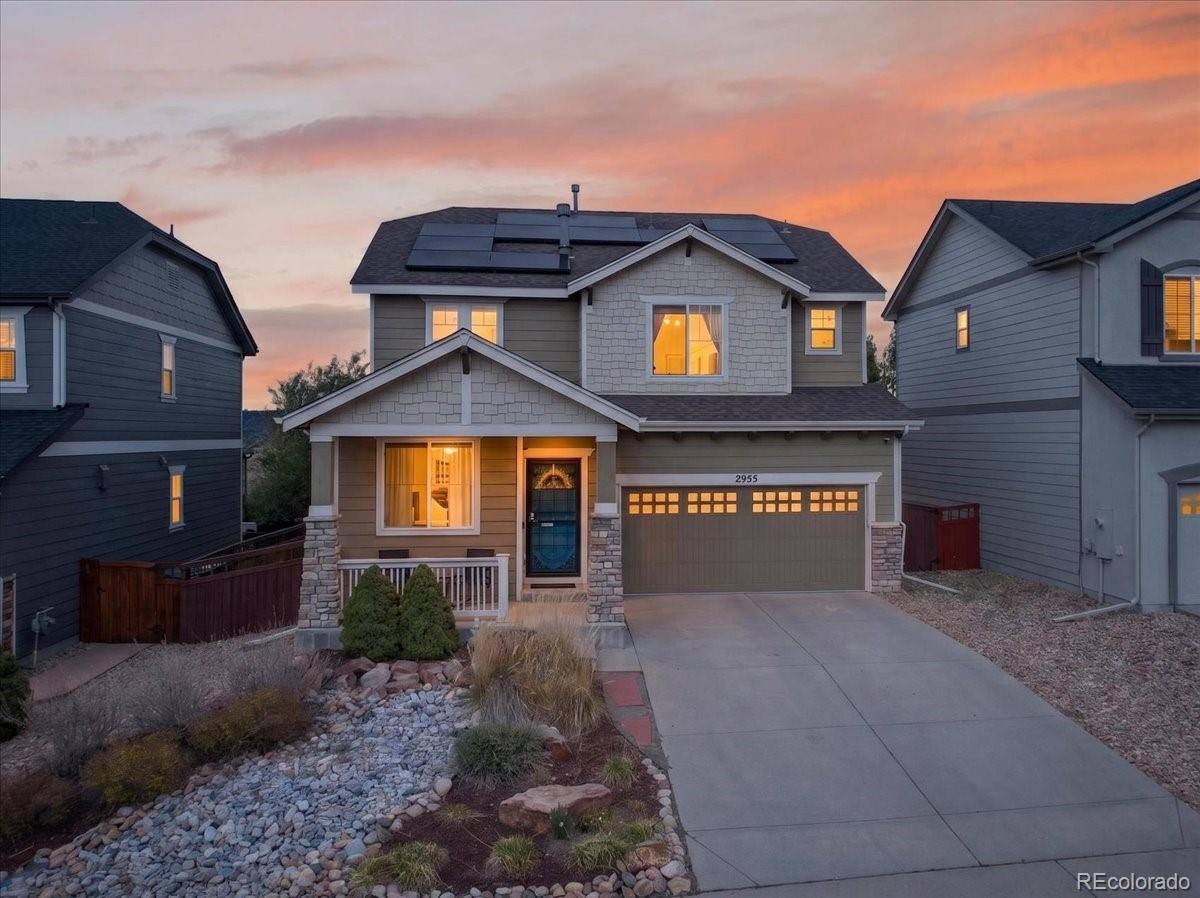 MLS Image #0 for 2955  night song way,castle rock, Colorado