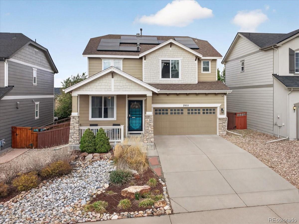 MLS Image #1 for 2955  night song way,castle rock, Colorado