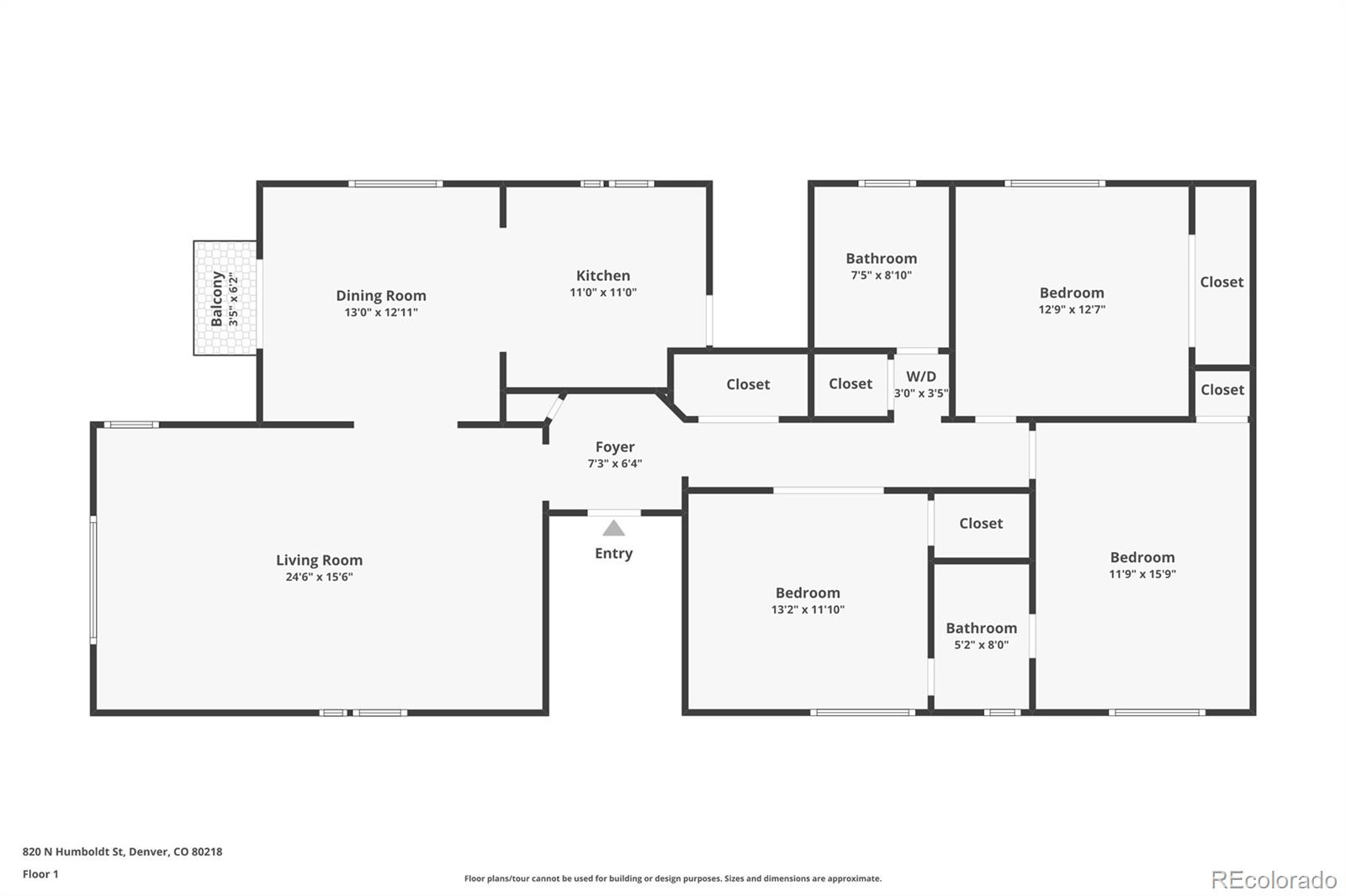 MLS Image #30 for 820 n humboldt street,denver, Colorado