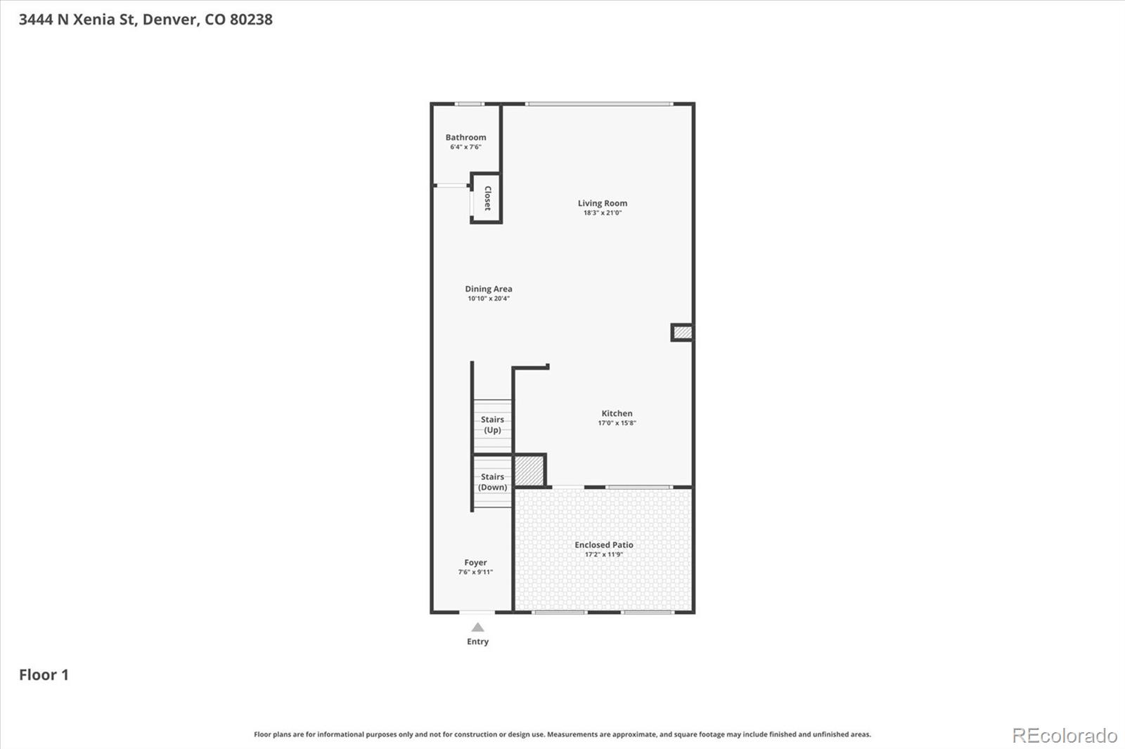 MLS Image #27 for 3444 n xenia street,denver, Colorado